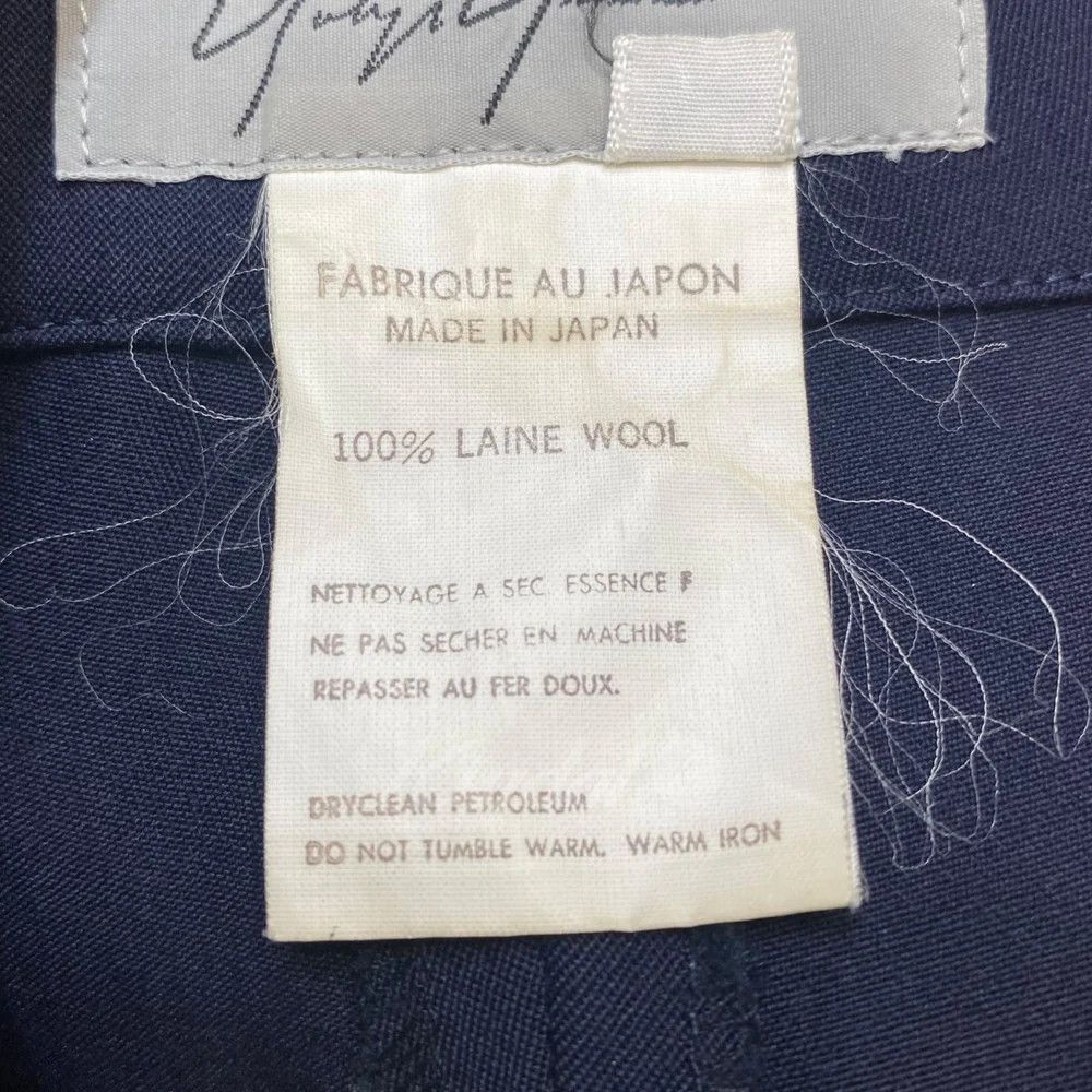 Yohji Yamamoto YOHJI YAMAMOTO Tuck tapered pants Size US 26 / EU 42 - 6 Thumbnail