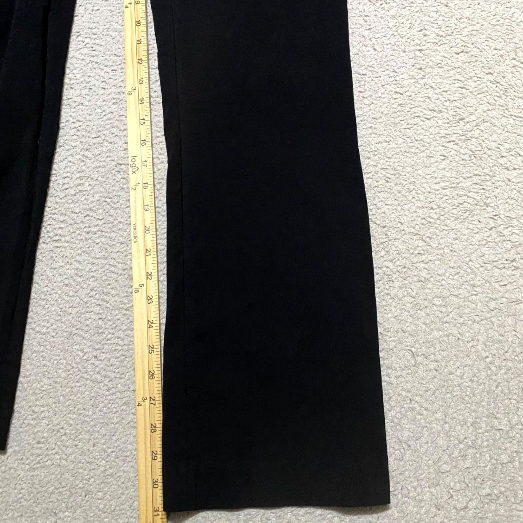 Calvin Klein Calvin Klein Pants Womens sz 10 Black Dress Pants High Rise Bootcut Business Trousers Size 32" / US 10 / IT 46 - 6 Thumbnail