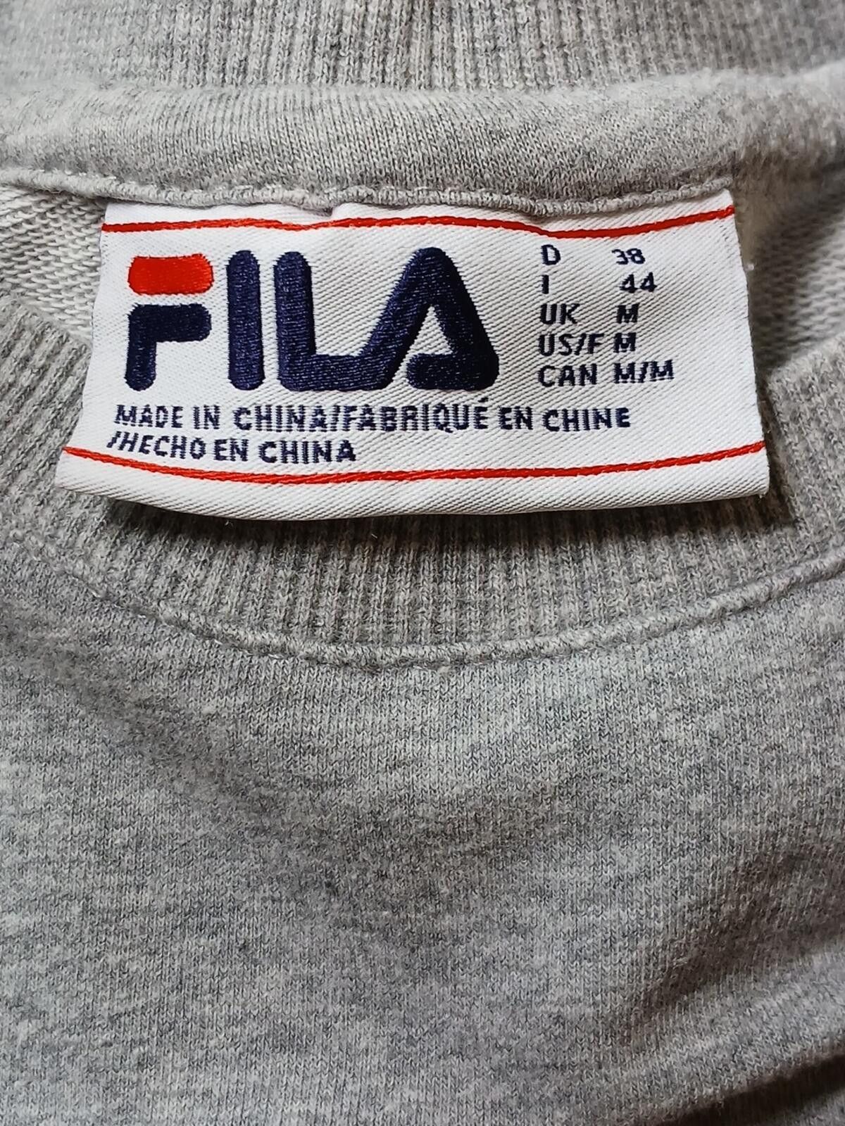 Fila Fila Women's Pocket Crewneck Sweatshirt Size Medium Gray Size XL / US 12-14 / IT 48-50 - 2 Thumbnail