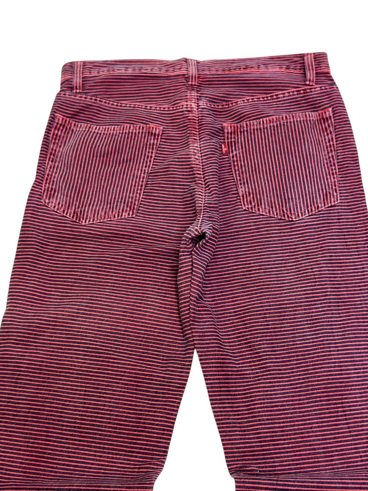 Johnbull John Bull Red Striped Pants Vintage Japanese Straight Fit Size US 30 / EU 46 - 8 Thumbnail