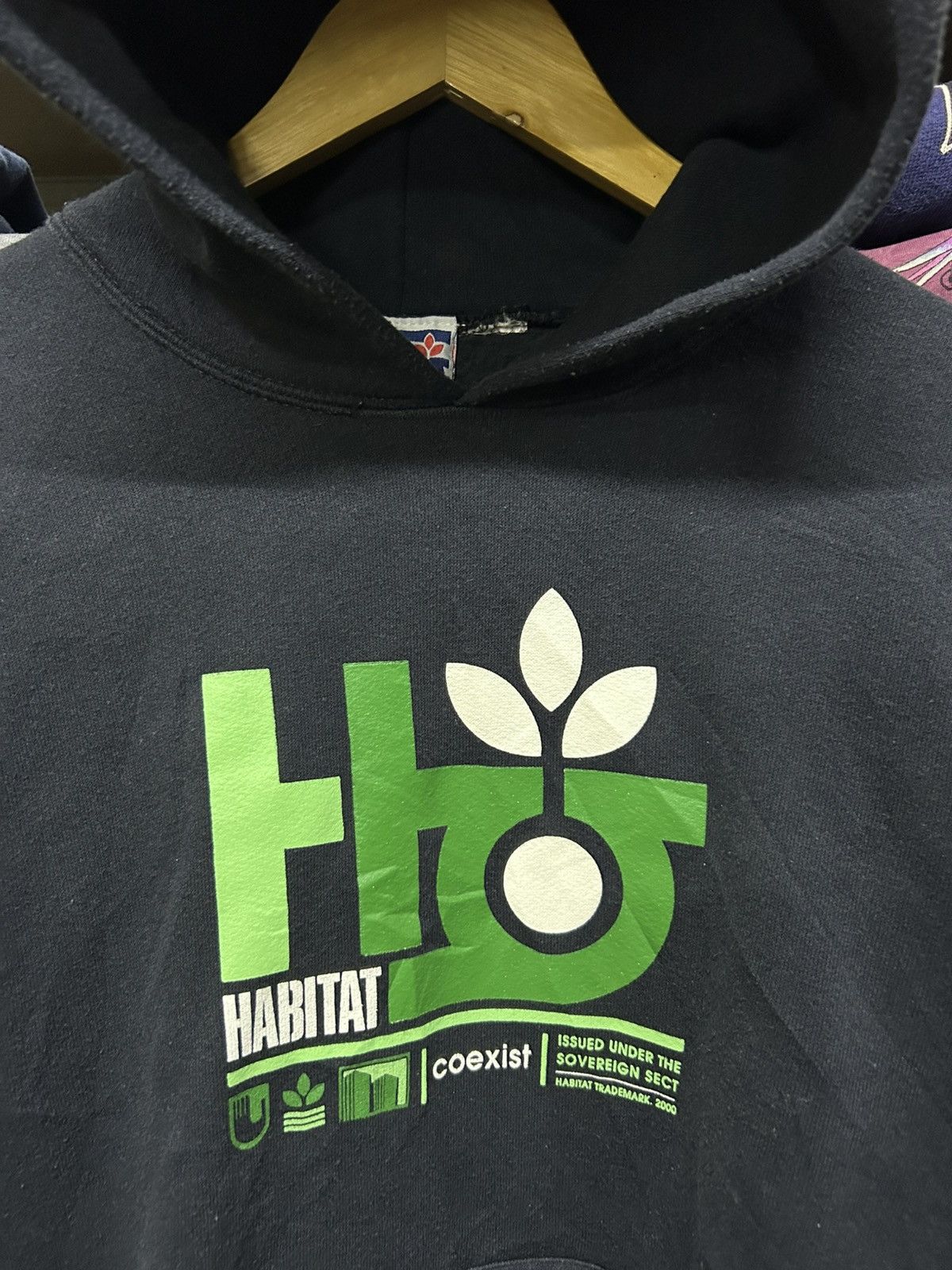 Japanese Brand × Vintage Vintage Habitat Skateboard pullover in medium size Size US M / EU 48-50 / 2 - 2 Thumbnail