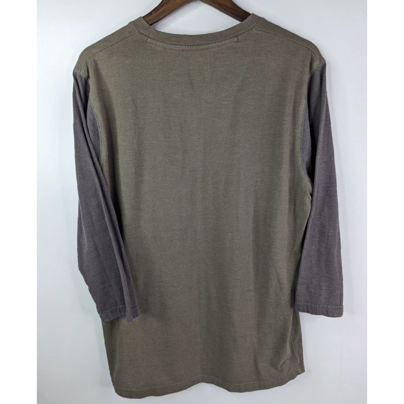 Vintage Fourstar Raglan Tee 3/4 sleeve Baseball Shirt Men's Size Large Skate Pocket Gray Stars Shirt Mens L Size US L / EU 52-54 / 3 - 4 Thumbnail