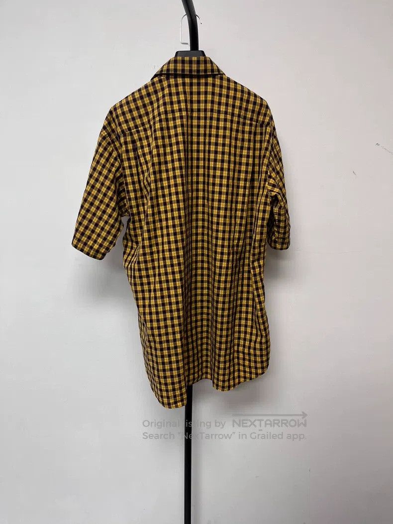 Balenciaga Balenciaga Plaid Short Sleeve Shirt Size XS / US 0-2 / IT 36-38 - 2 Thumbnail