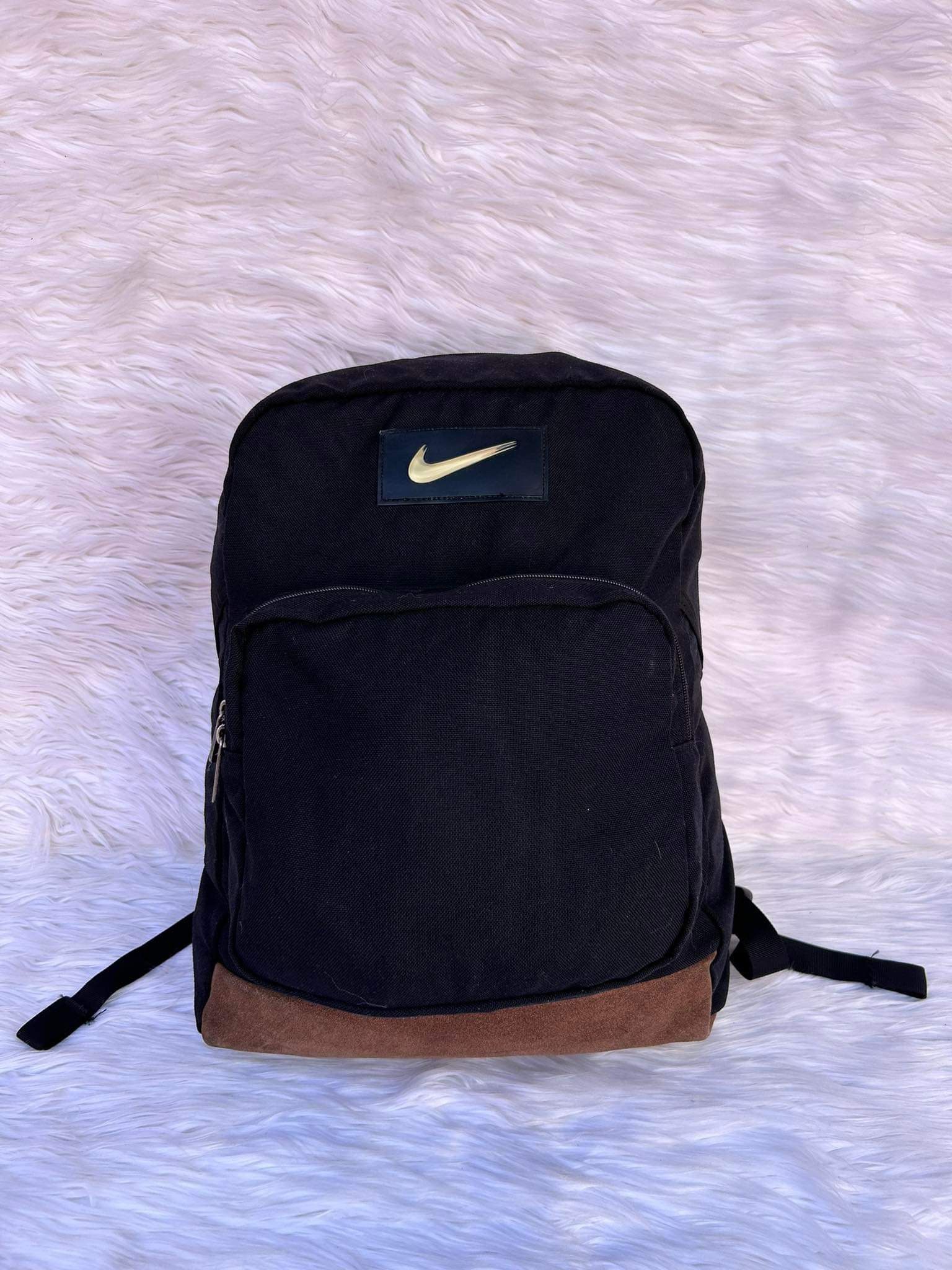 Nike Vintage Nike Swoosh Bagpack Size ONE SIZE - 1 Thumbnail