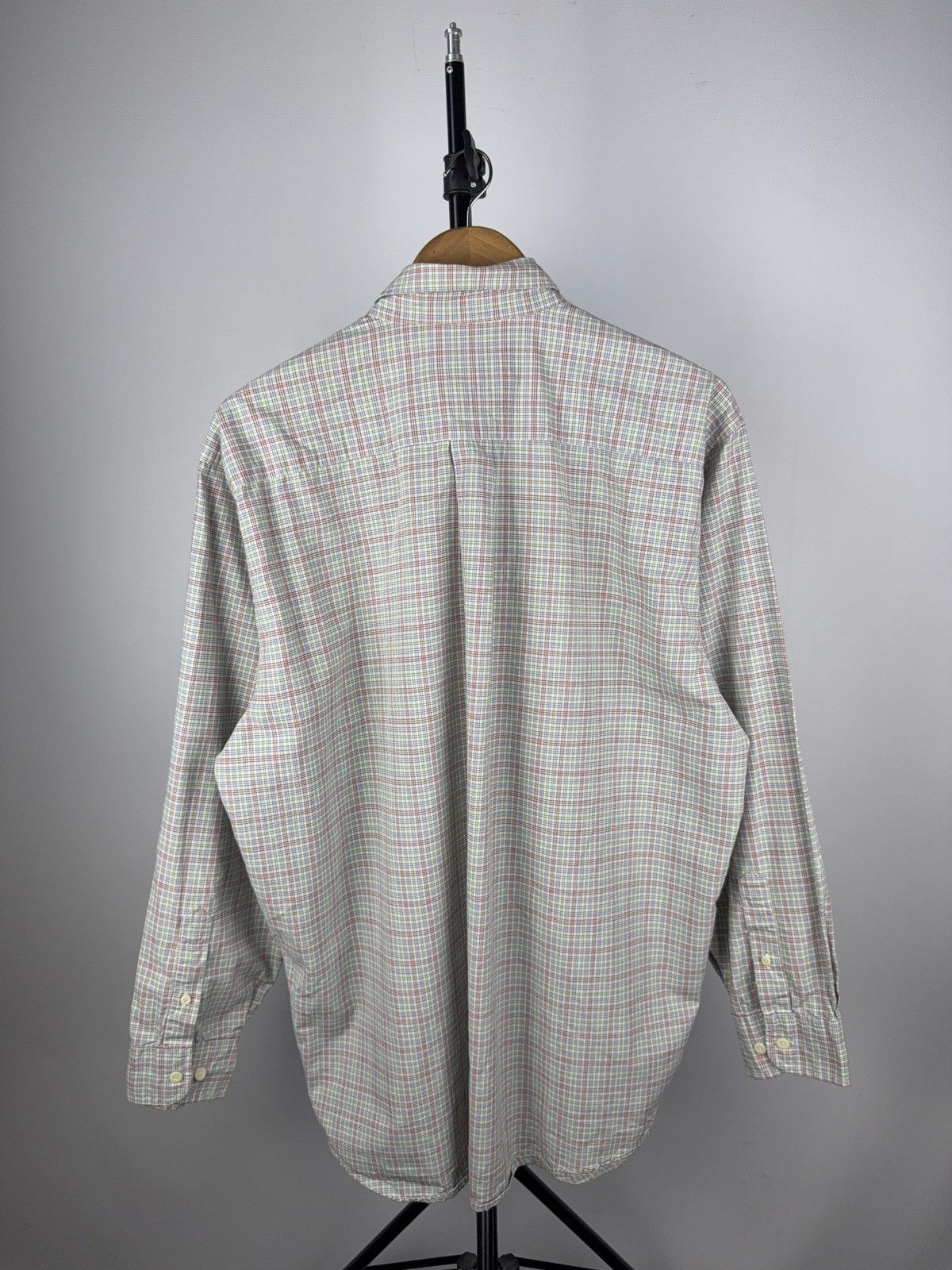 Burberry Thomas Burberry Vintage 90s Check Button-Down Shirt L-XL Size US L / EU 52-54 / 3 - 11 Thumbnail