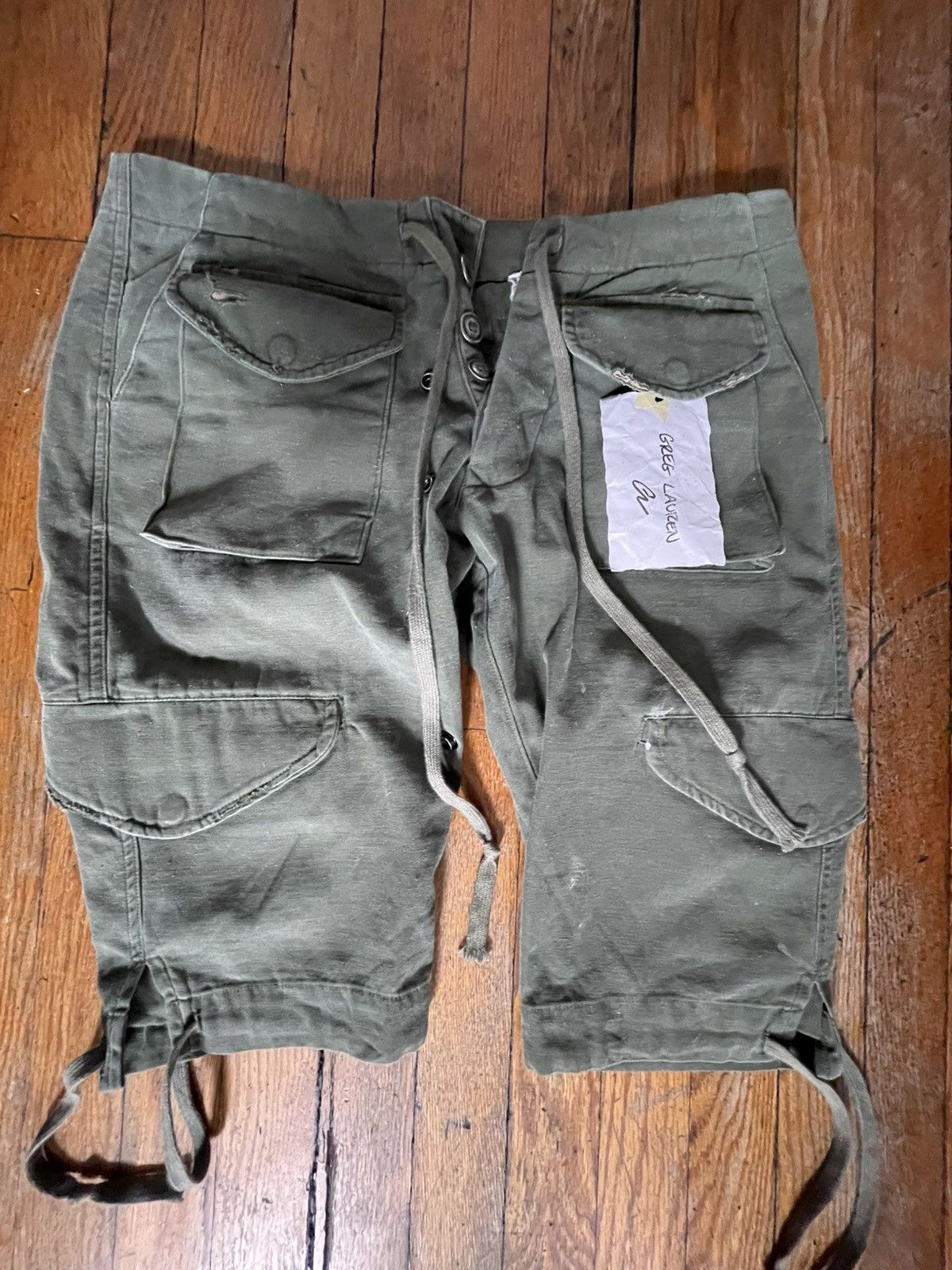 Greg Lauren Greg lauren military shorts Size US 30 / EU 46 - 1 Thumbnail