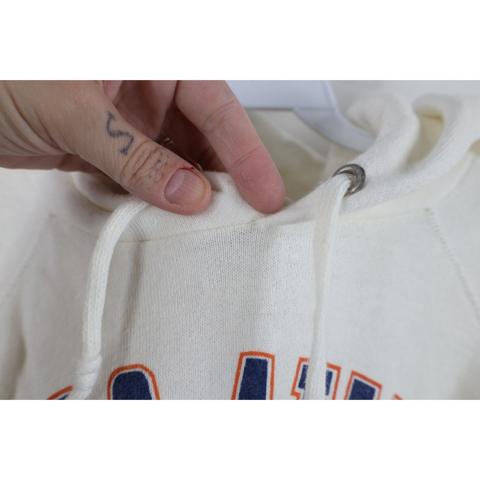 Vintage Vintage 70s 80s Bears Attack Chicago Bears Football Hoodie Size M / US 6-8 / IT 42-44 - 10 Thumbnail