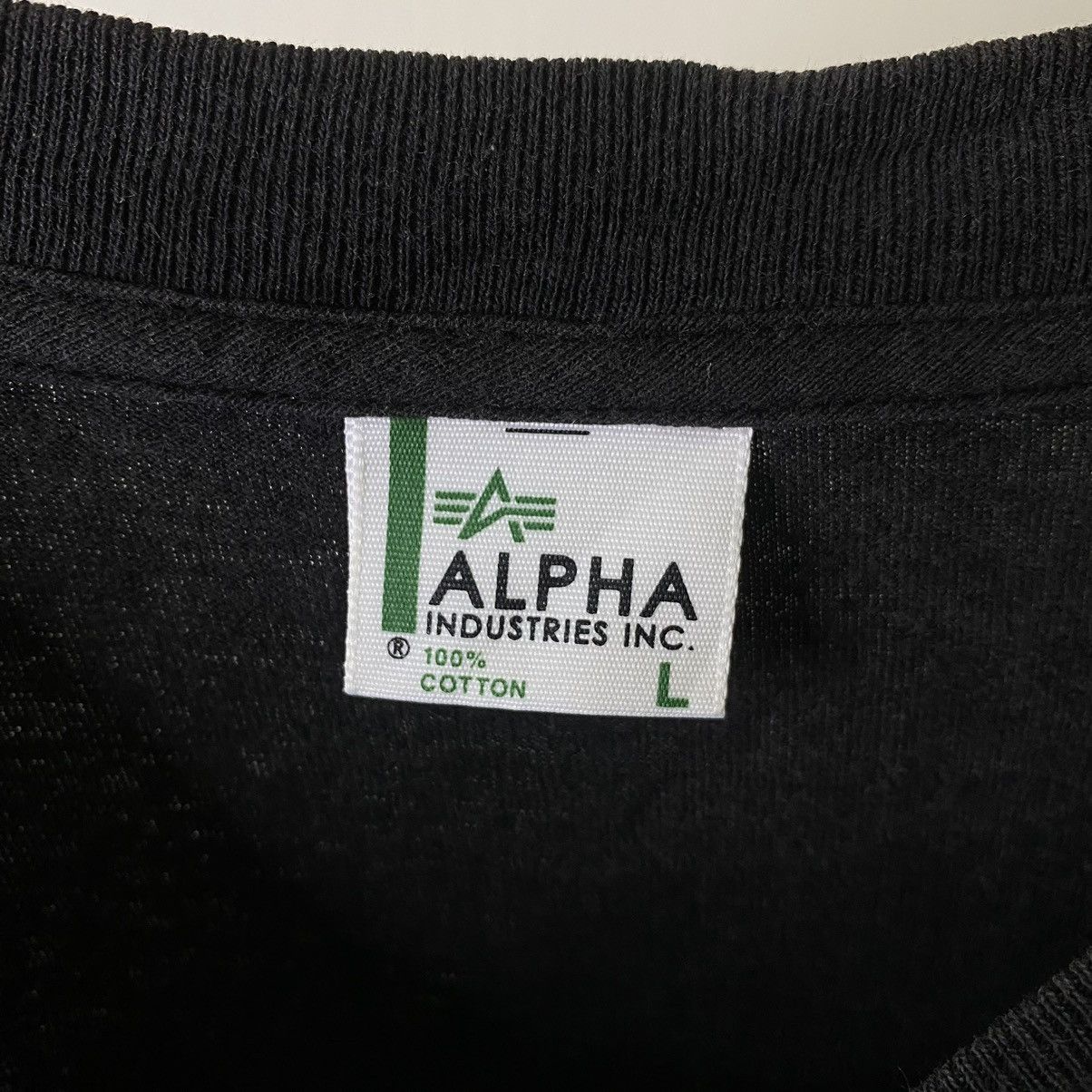 Alpha Industries Y2K Alpha Industries x USAF Airborne Army Military Tee Size US L / EU 52-54 / 3 - 3 Thumbnail