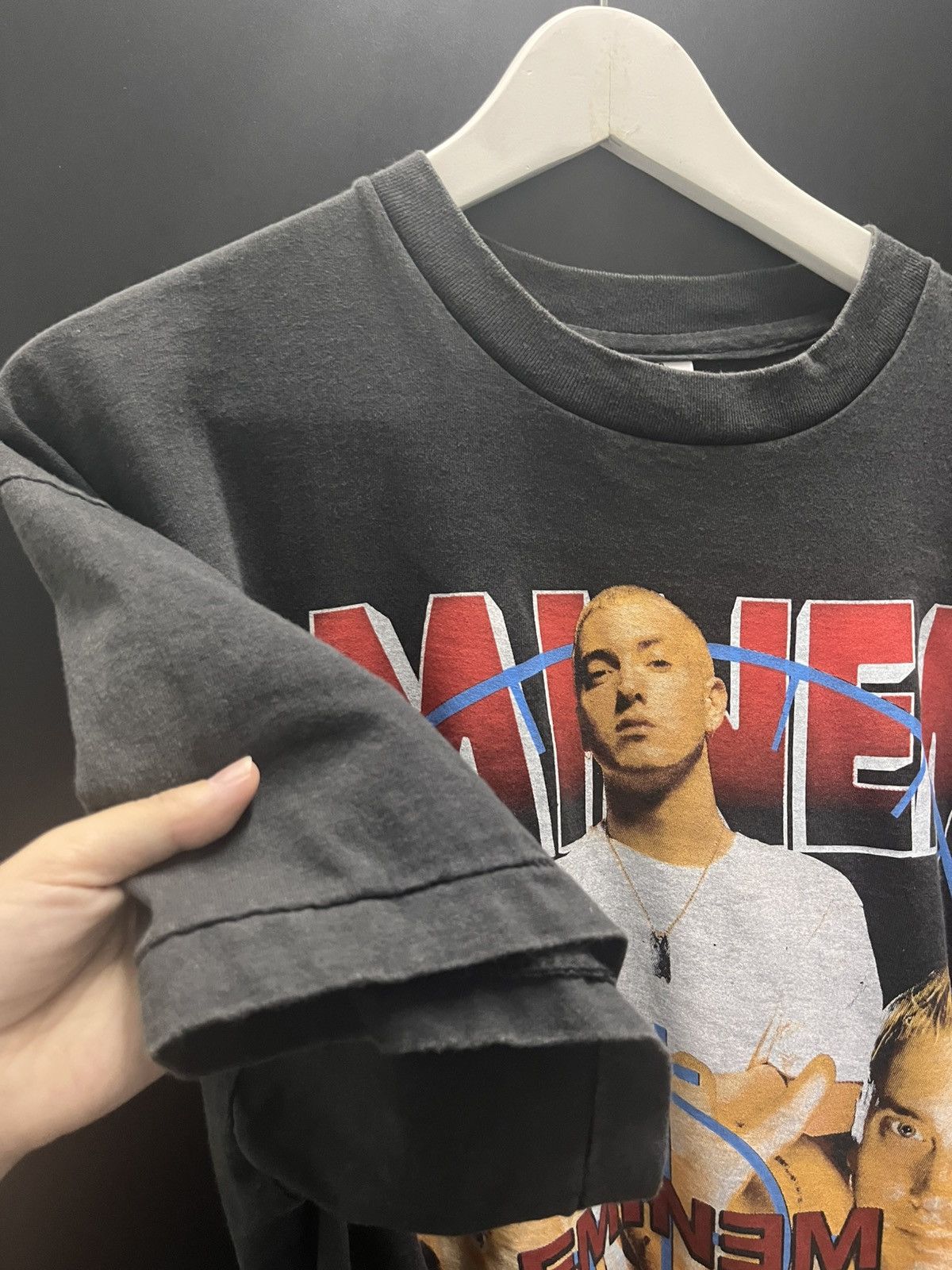 Eminem × Rap Tees Eminem Poster Graphic Shirt Size US XL / EU 56 / 4 - 3 Thumbnail