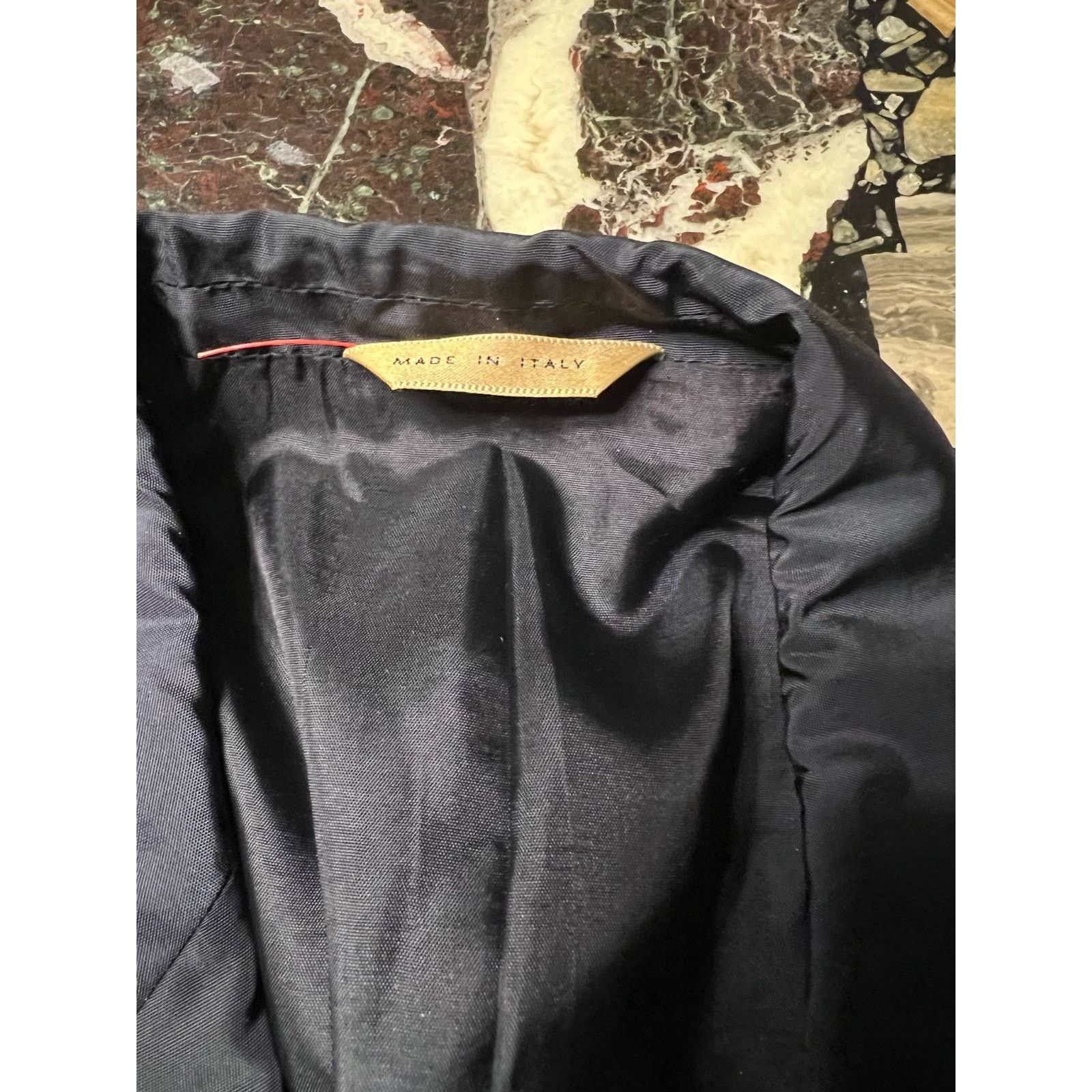 Donna Karan Donna Karan Signature Men's 43R Black 3 Button Sport Jacket Size 42L - 5 Thumbnail