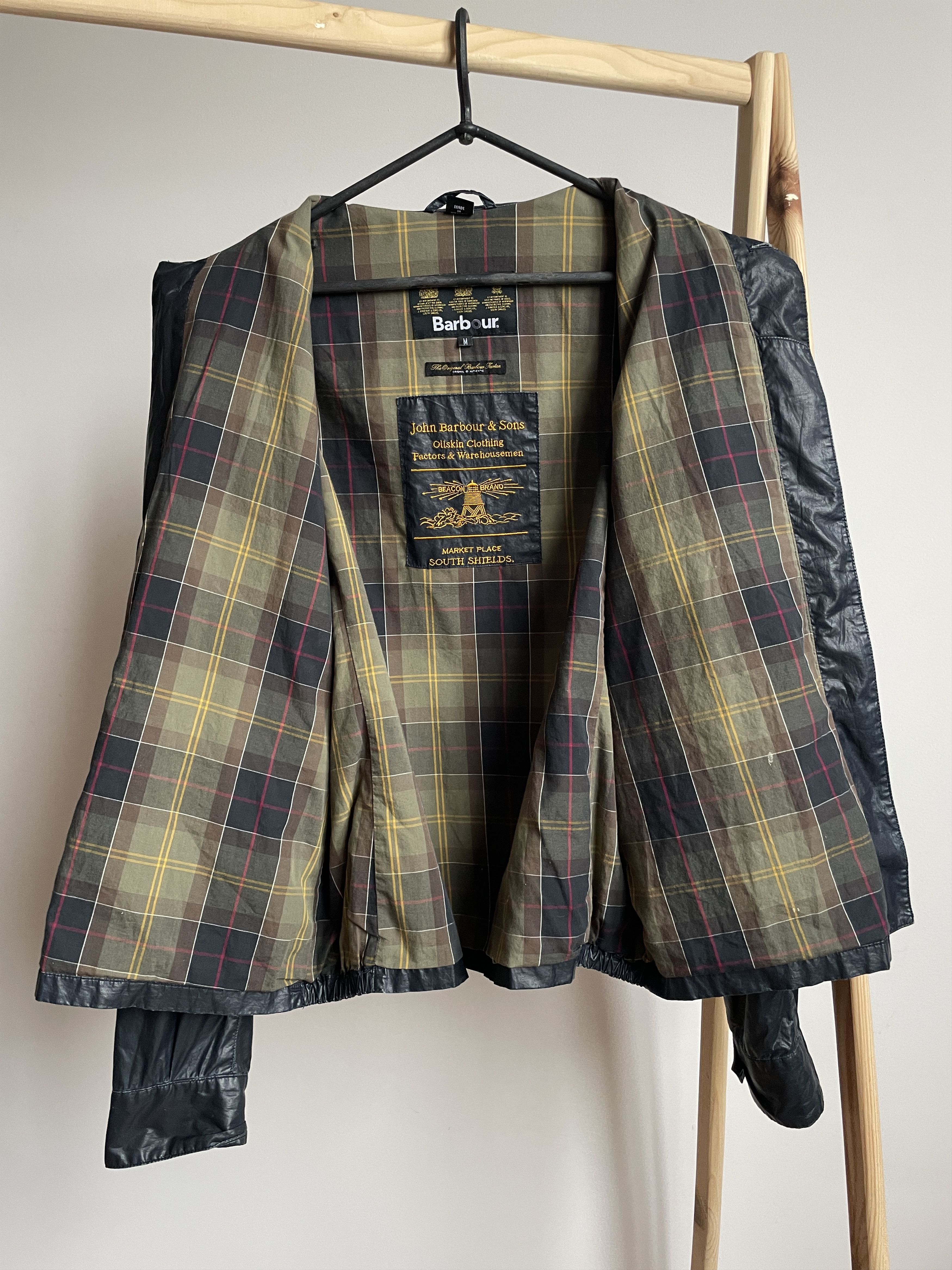 Barbour Barbour Savanah Oilskin Jacket Size M Size US M / EU 48-50 / 2 - 3 Thumbnail