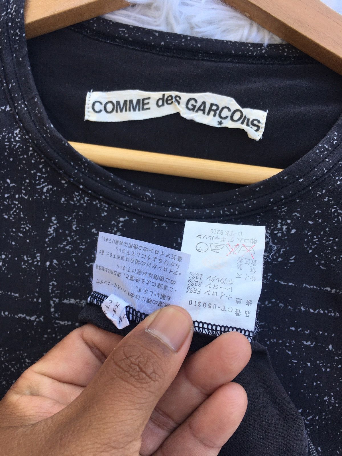 Comme des Garcons Rare Vintage 90s Comme Des Garcons Rayon Longsleeve Shirt Size US S / EU 44-46 / 1 - 14 Thumbnail