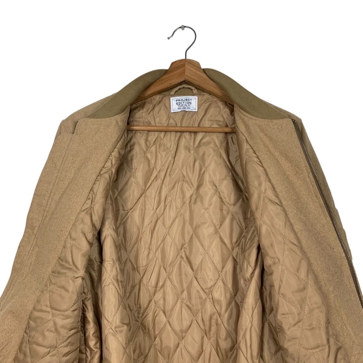 Japanese Brand PROJECT EDITION Bomber Jacket #2131-C94 Size US L / EU 52-54 / 3 - 10 Thumbnail
