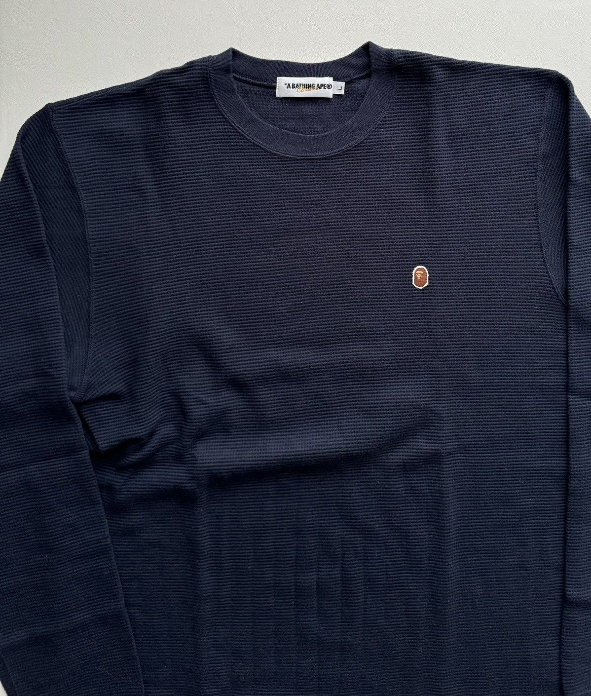 Bape Winter 2008 One Point Thermal Long Sleeve Size US L / EU 52-54 / 3 - 3 Thumbnail