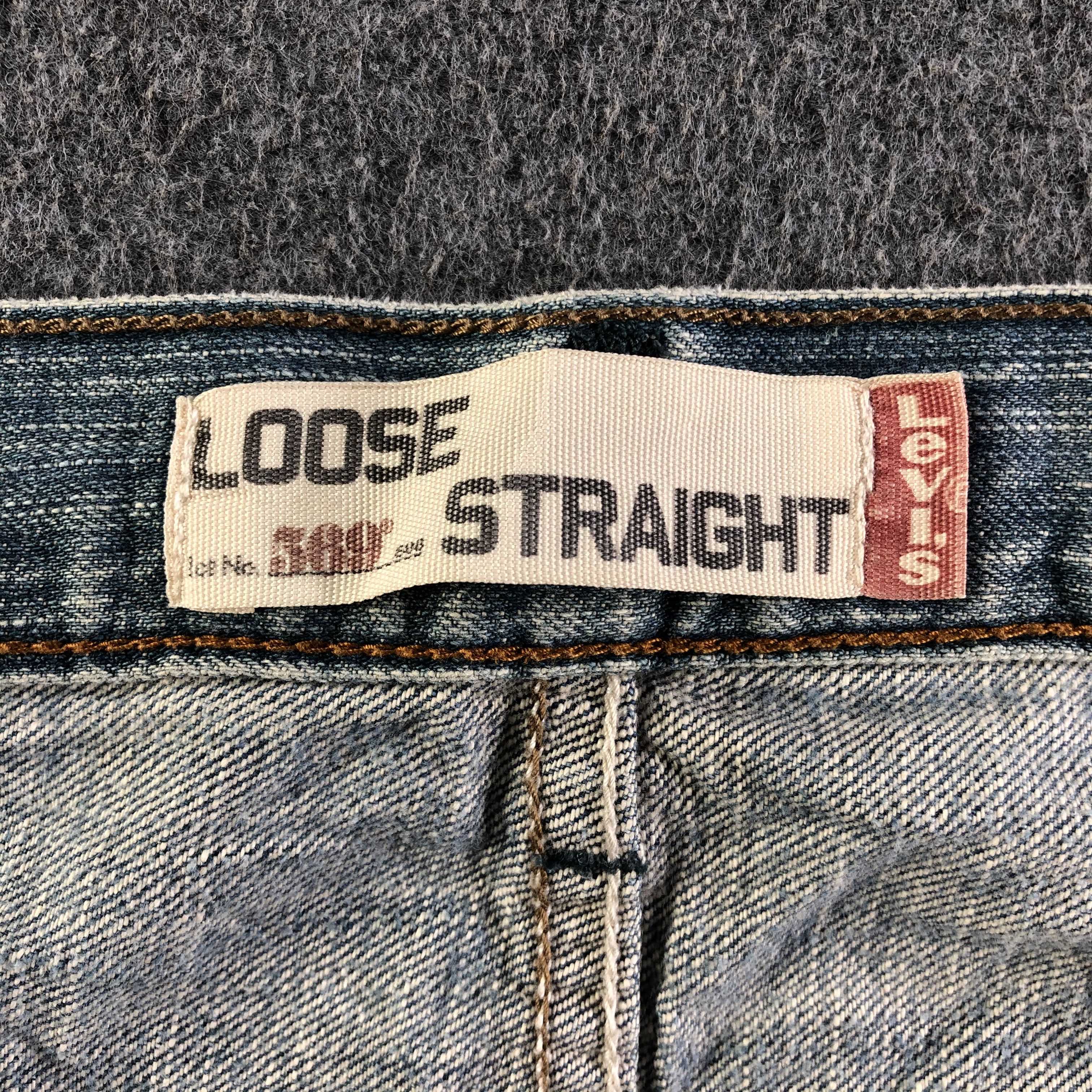 Levi's Vintage Levis 569 Jeans-J4418 Size US 35 - 12 Thumbnail