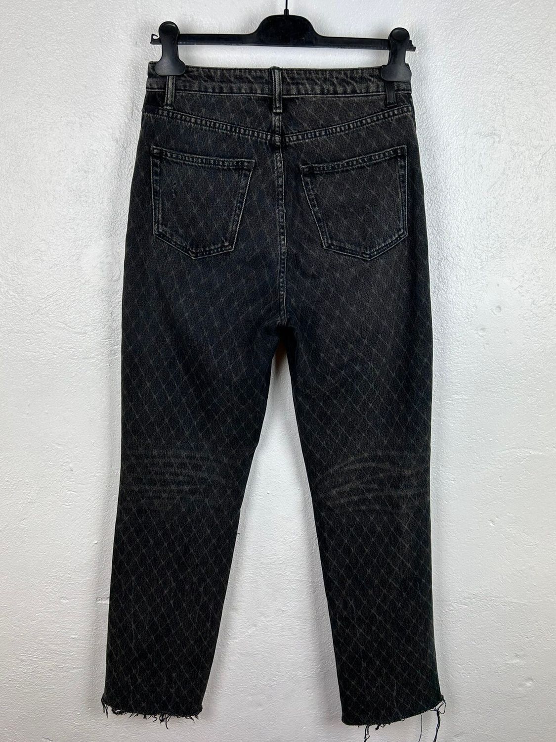 Alexander Wang Alexander Wang Grey Cult Net Straight Let Five Pocket Jeans Size 28" / US 6 / IT 42 - 8 Thumbnail