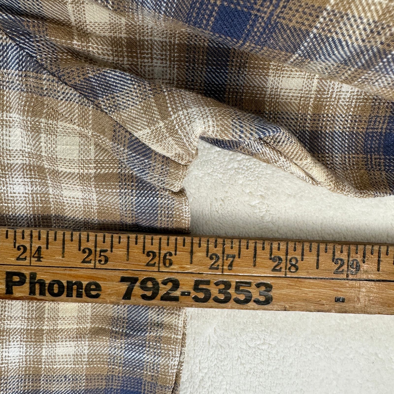 Levi's LEVI'S MEN'S XL JACKSON WORKER OVERSHIRT PLAID Size US XL / EU 56 / 4 - 6 Thumbnail