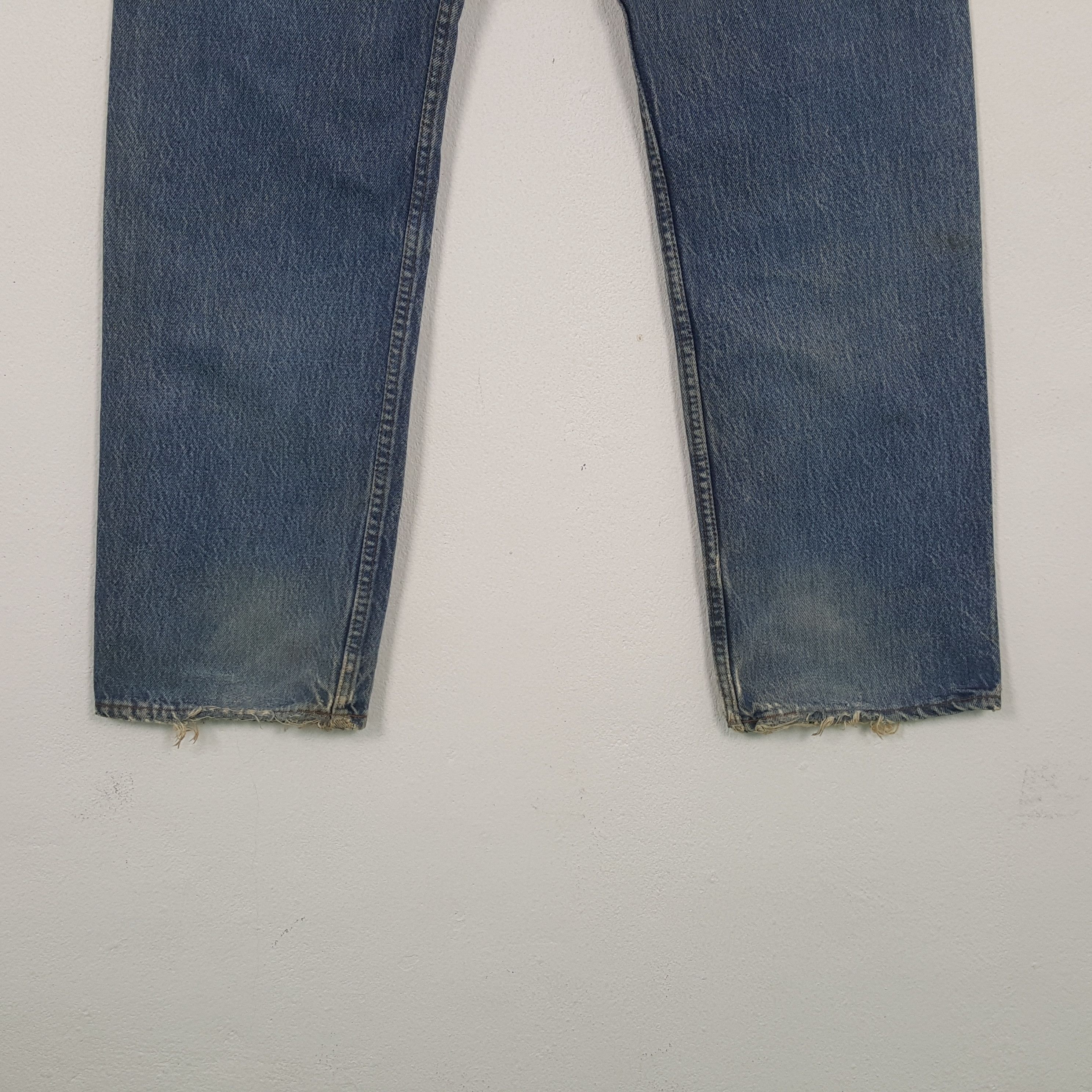 Levi's Levis Streetwear Style Distressed Jeans RR9 Size US 33 - 6 Thumbnail