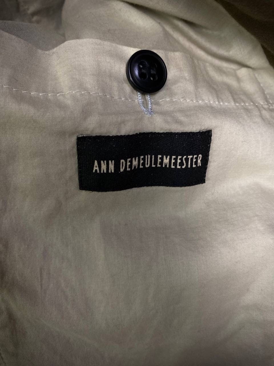 Ann Demeulemeester Cotton jacket S-M Size US M / EU 48-50 / 2 - 7 Thumbnail