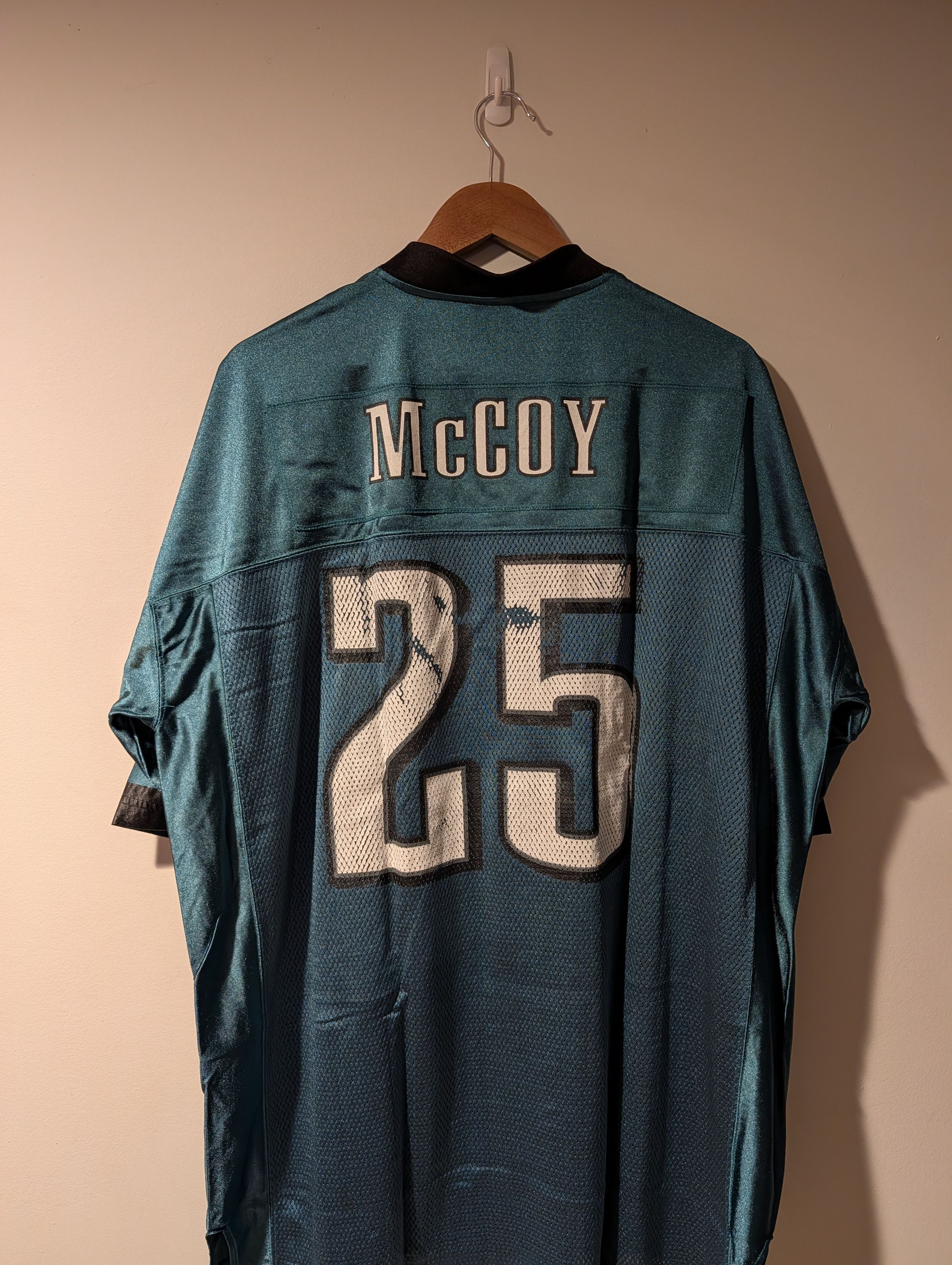NFL VTG Reebok On Field PHILADELPHIA EAGLES McCoy #25 JERSEY Size US XXL / EU 58 / 5 - 1 Thumbnail