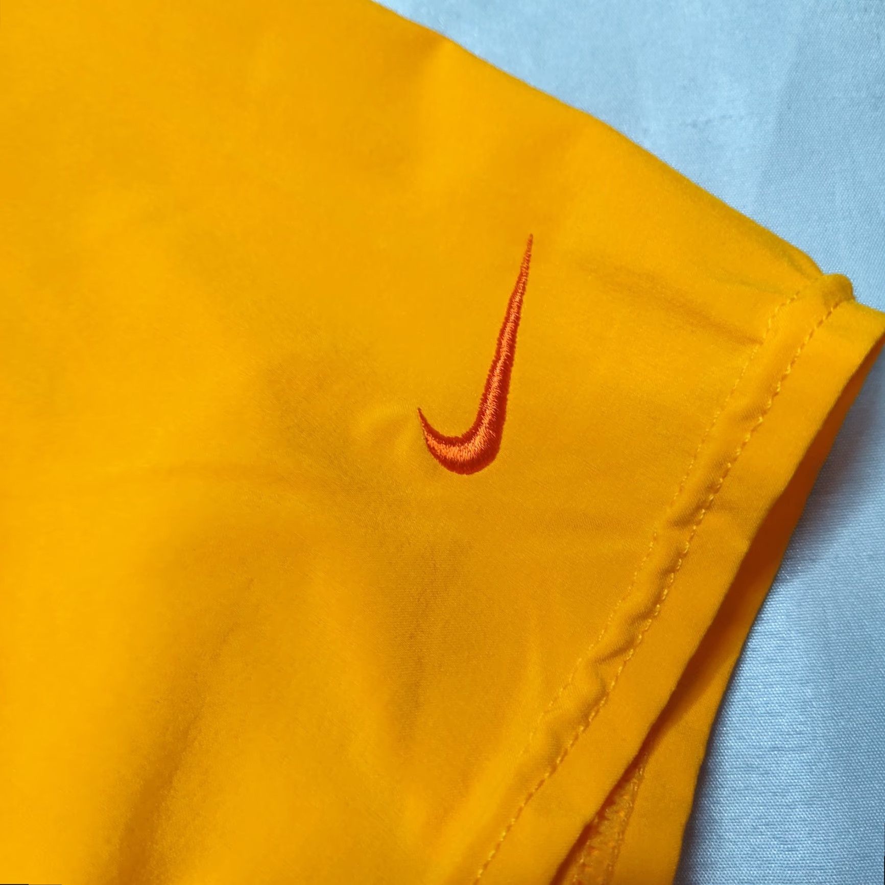 Nike VINTAGE Nike Dri-Fit Pullover Shirt Men L Orange 1/2 Zip Short Sleeve Ventilated 2000s Size US L / EU 52-54 / 3 - 4 Thumbnail