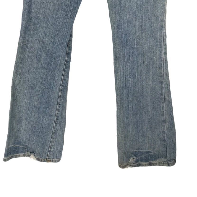 American Eagle Outfitters VINTAGE No — American Eagle Outfitters Women's Artist Flare Jeans Blue Stretch 0 R 28X31 Size 25" / US 0 / IT 36 - 7 Thumbnail