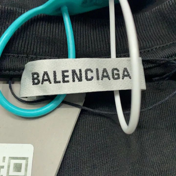 Balenciaga Balenciaga Balenciaga Logo Print Short Sleeve TShirt -2507 Size US S / EU 44-46 / 1 - 5 Thumbnail