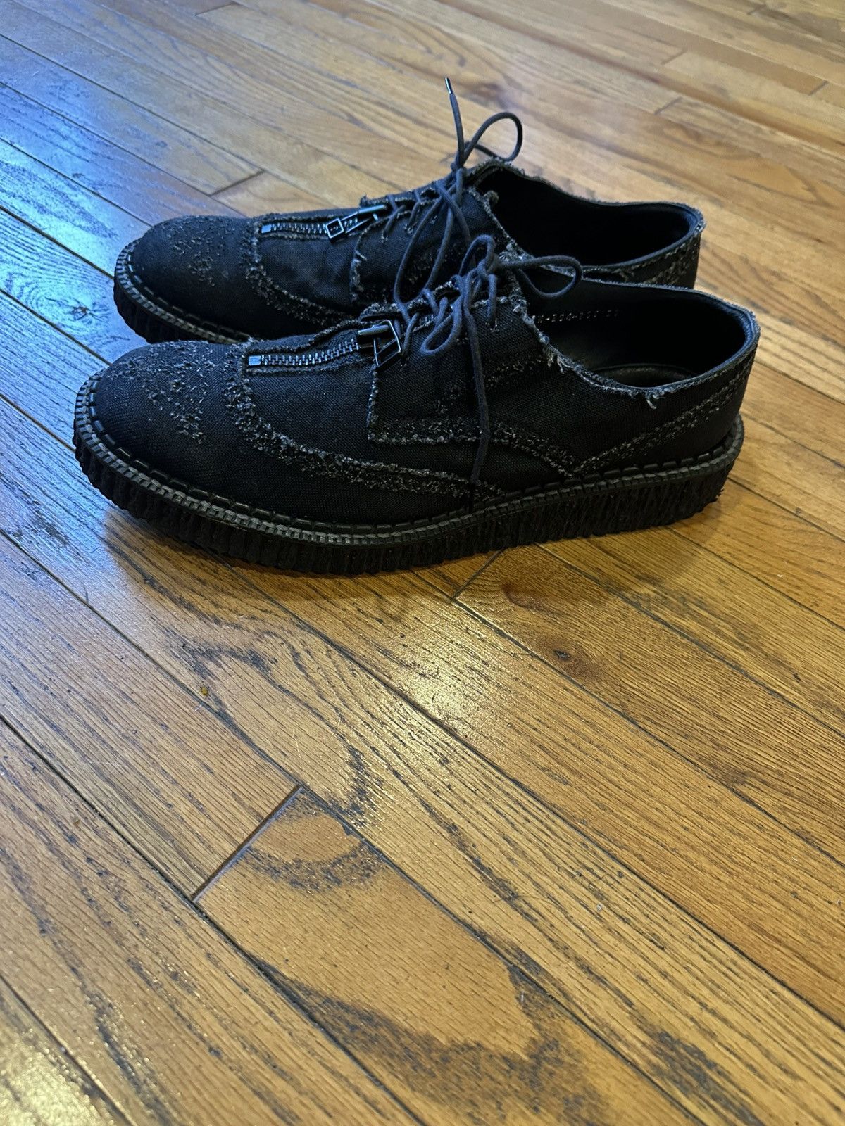Yohji Yamamoto Yohji Yamamoto POUR HOMME Deck creeper shoes SS18 Size US 11 / EU 44 - 2 Thumbnail