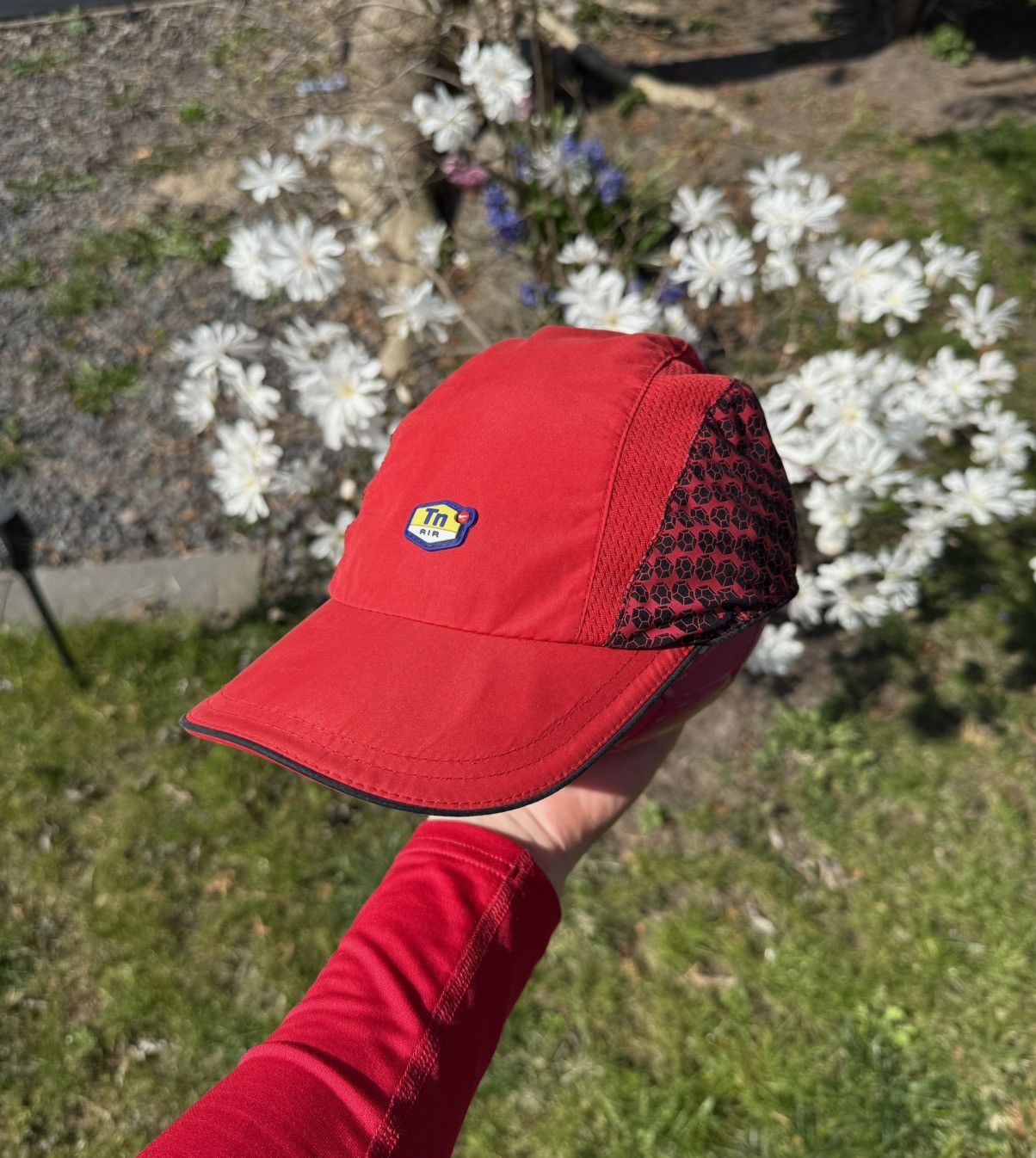 Nike × Vintage Nike TN Tuned Air Vintage 00’s Swoosh Cap Hat One Size Size ONE SIZE - 1 Thumbnail