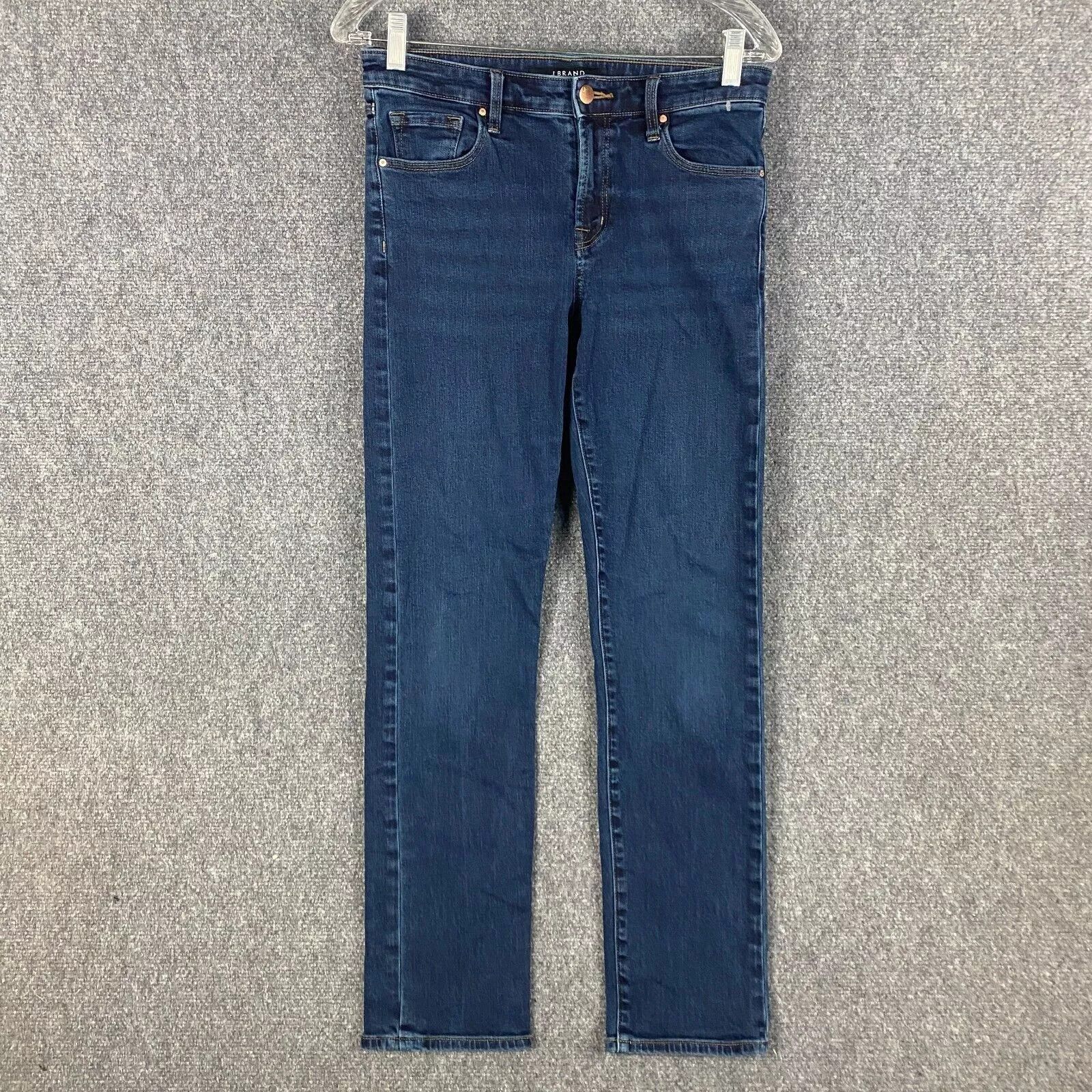 J Brand J Brand Jeans Women's 27 Straight Leg Denim Stretch Cotton Size 27" / US 4 / IT 40 - 1 Thumbnail