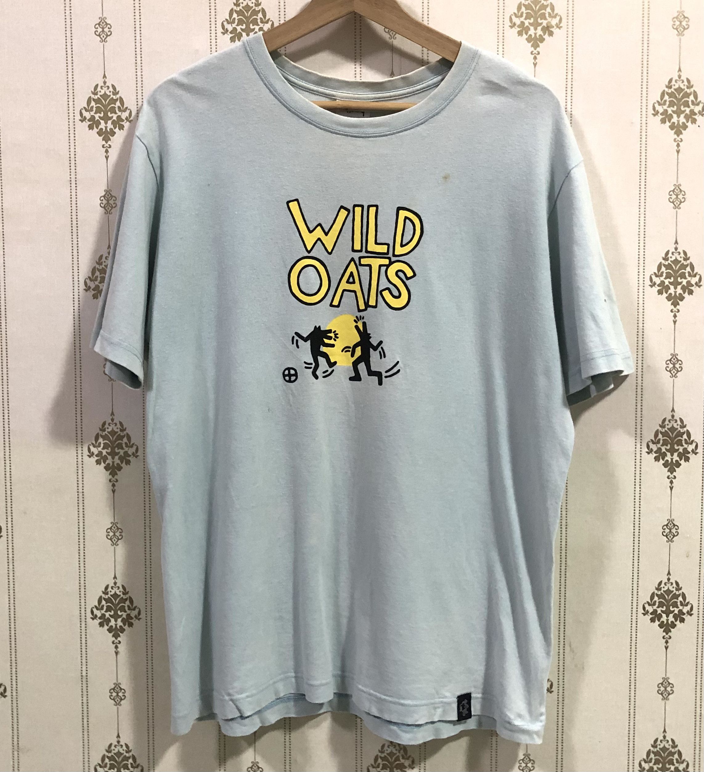 Keith Haring Vintage Keith Haring X Wild Oats Tees Size US M / EU 48-50 / 2 - 1 Thumbnail