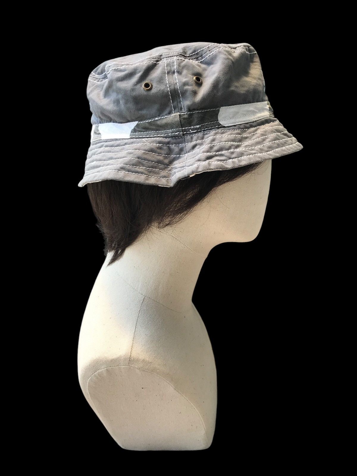 Japanese Brand × Vintage VINTAGE ALPHA INDUSTRIES CAMO BUCKETS HAT Size ONE SIZE - 4 Thumbnail