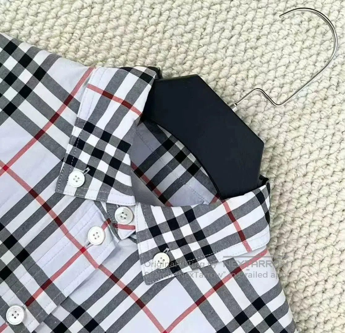Burberry burberry blue gray plaid long sleeve shirt. Size S / US 4 / IT 40 - 3 Thumbnail