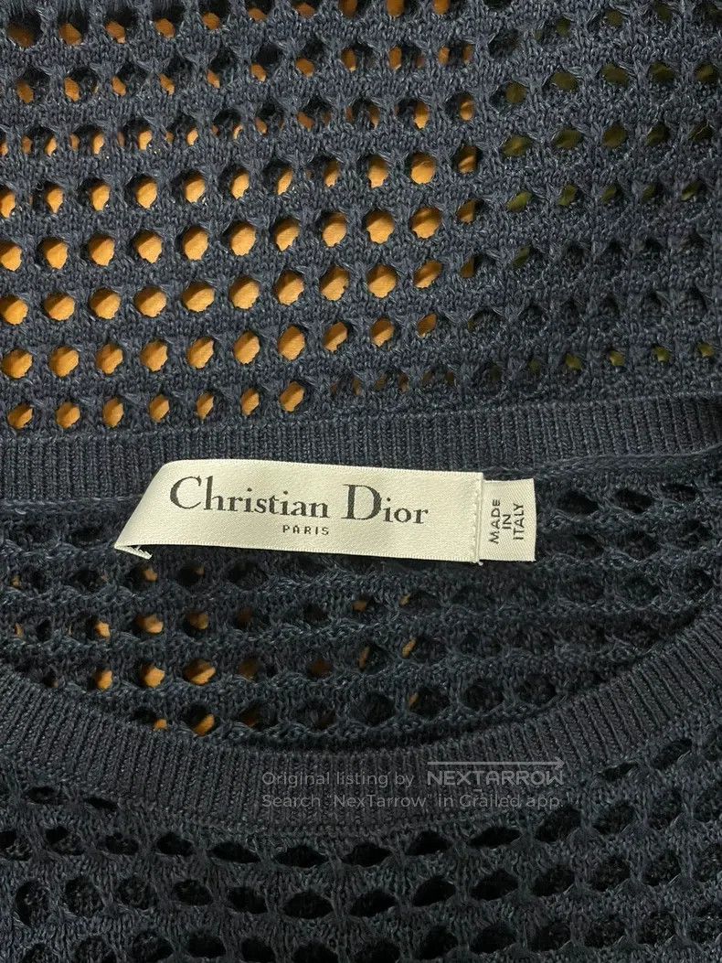 Dior Dior Blue hollow tassel long sleeves Size XS / US 0-2 / IT 36-38 - 4 Thumbnail