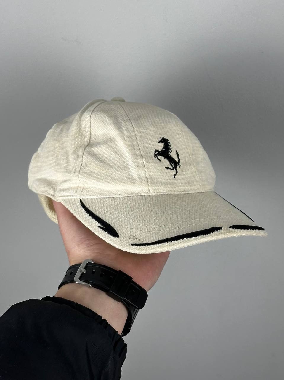 Ferrari Vintage Ferarri Embroidery F-1 Racing Cap Os Size ONE SIZE - 2 Thumbnail