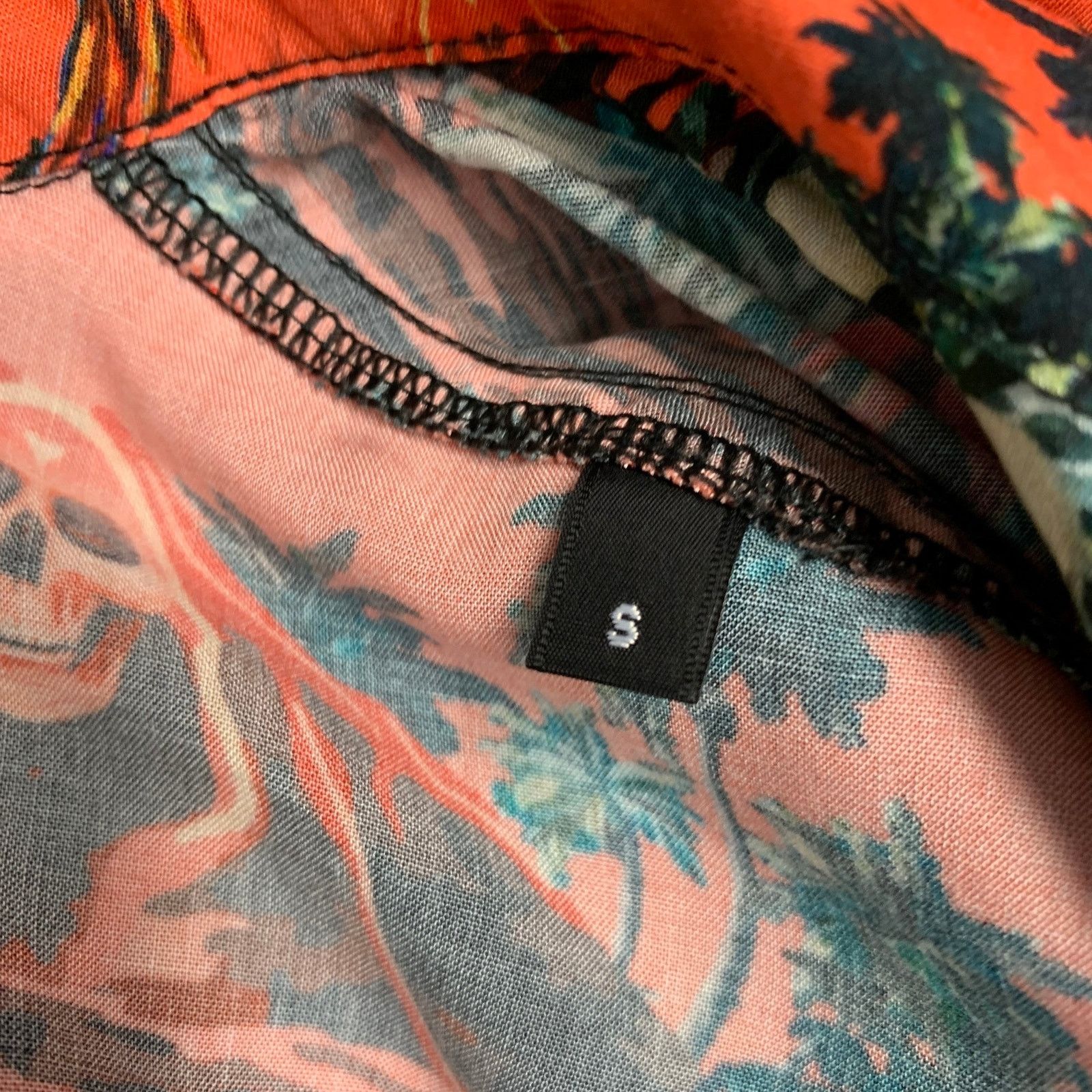 Other MAUNA KEA Orange Color Hawaiian Viscose Short Sleeve Shirt Size US S / EU 44-46 / 1 - 7 Thumbnail
