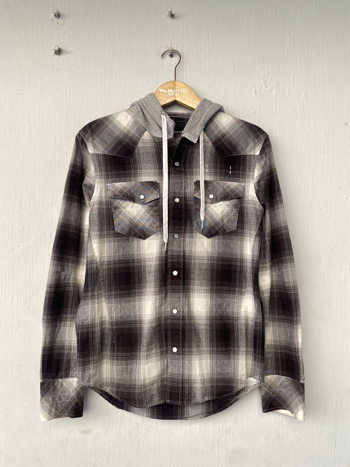 Number (N)ine Western Shirt Hoodie