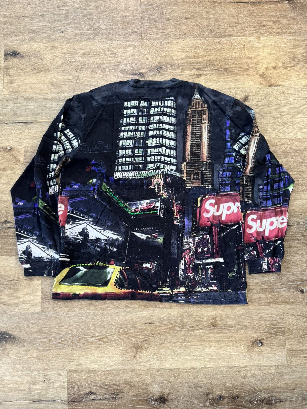 Supreme - Supreme Skyline Sequin L/S Top day blueの通販 by +