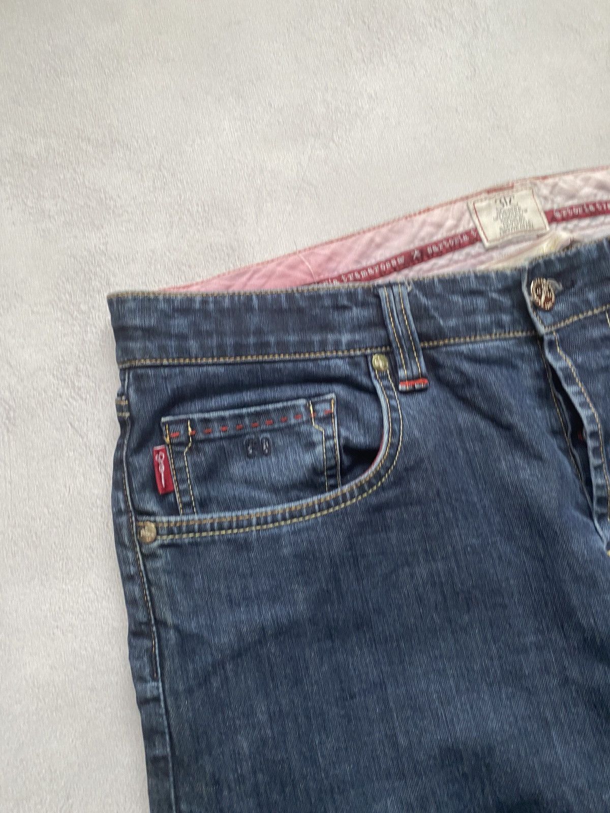 Other SARTORIA TRAMAROSSA hand made Italy Luxury Jeans Denim Size US 34 / EU 50 - 2 Thumbnail