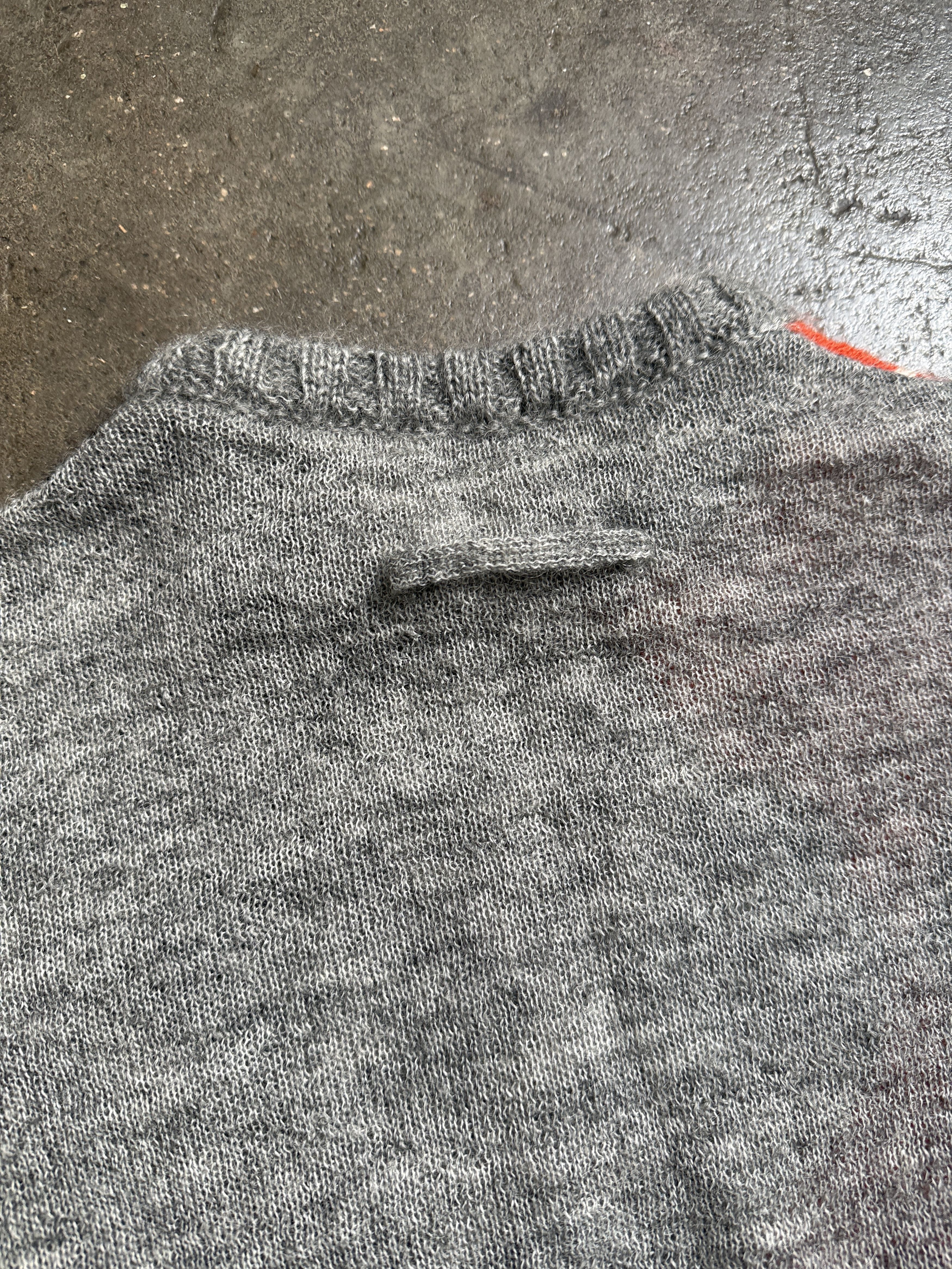 Jean Paul Gaultier Insane Vintage Cropped Wool Cutout Sweater RARE Size M / US 6-8 / IT 42-44 - 5 Thumbnail