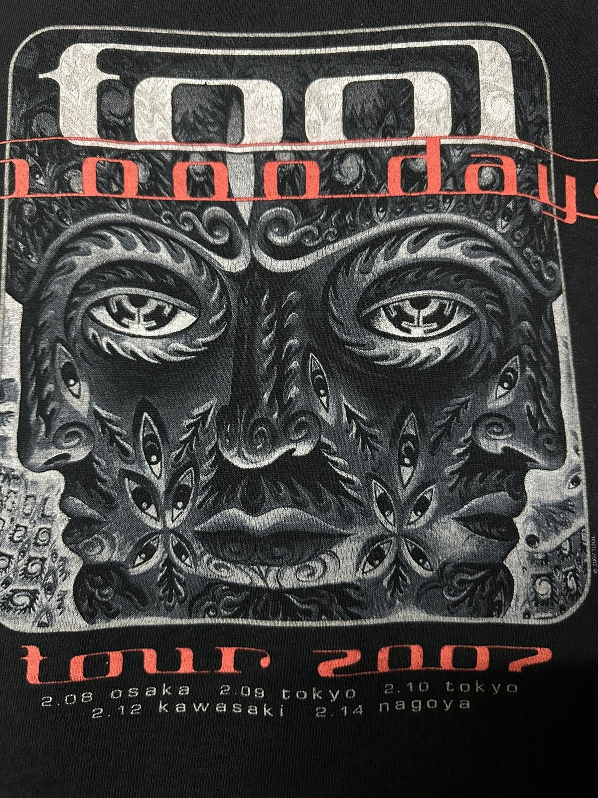 Band Tees × Vintage Vintage Tool Band Tour Japan Faded Tee Size US S / EU 44-46 / 1 - 3 Thumbnail