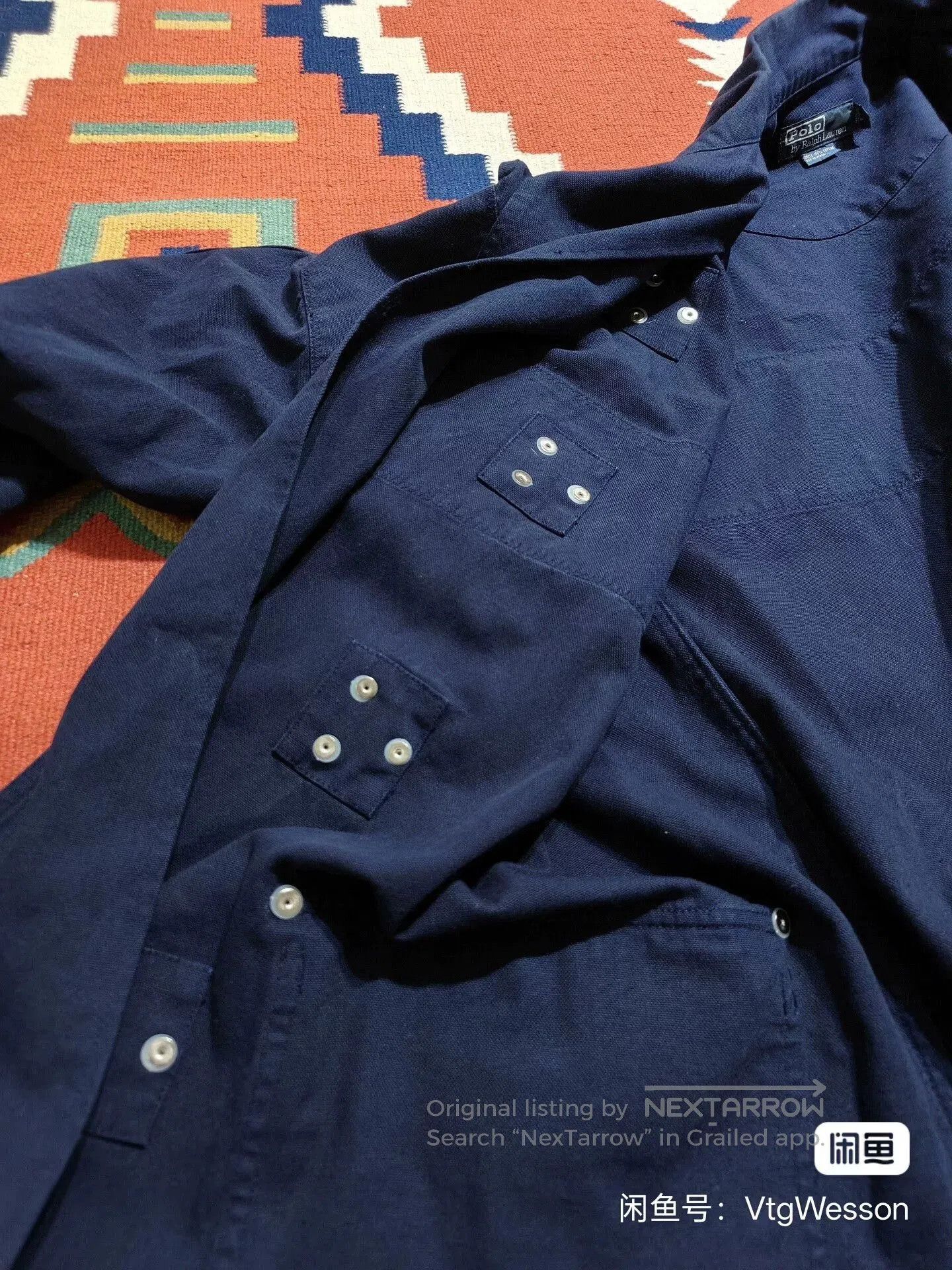 Polo Ralph Lauren Polo Ralph Lauren Navy Lobster Clasp Fireman Jacket. Size US L / EU 52-54 / 3 - 9 Thumbnail