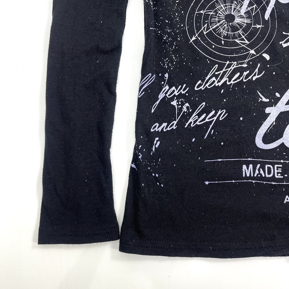 If Six Was Nine × Japanese Brand × Le Grande Bleu (L.G.B.) 2000s MKR Studded Leopard Poem Punk Lgb Style Longsleeve Size US M / EU 48-50 / 2 - 10 Thumbnail