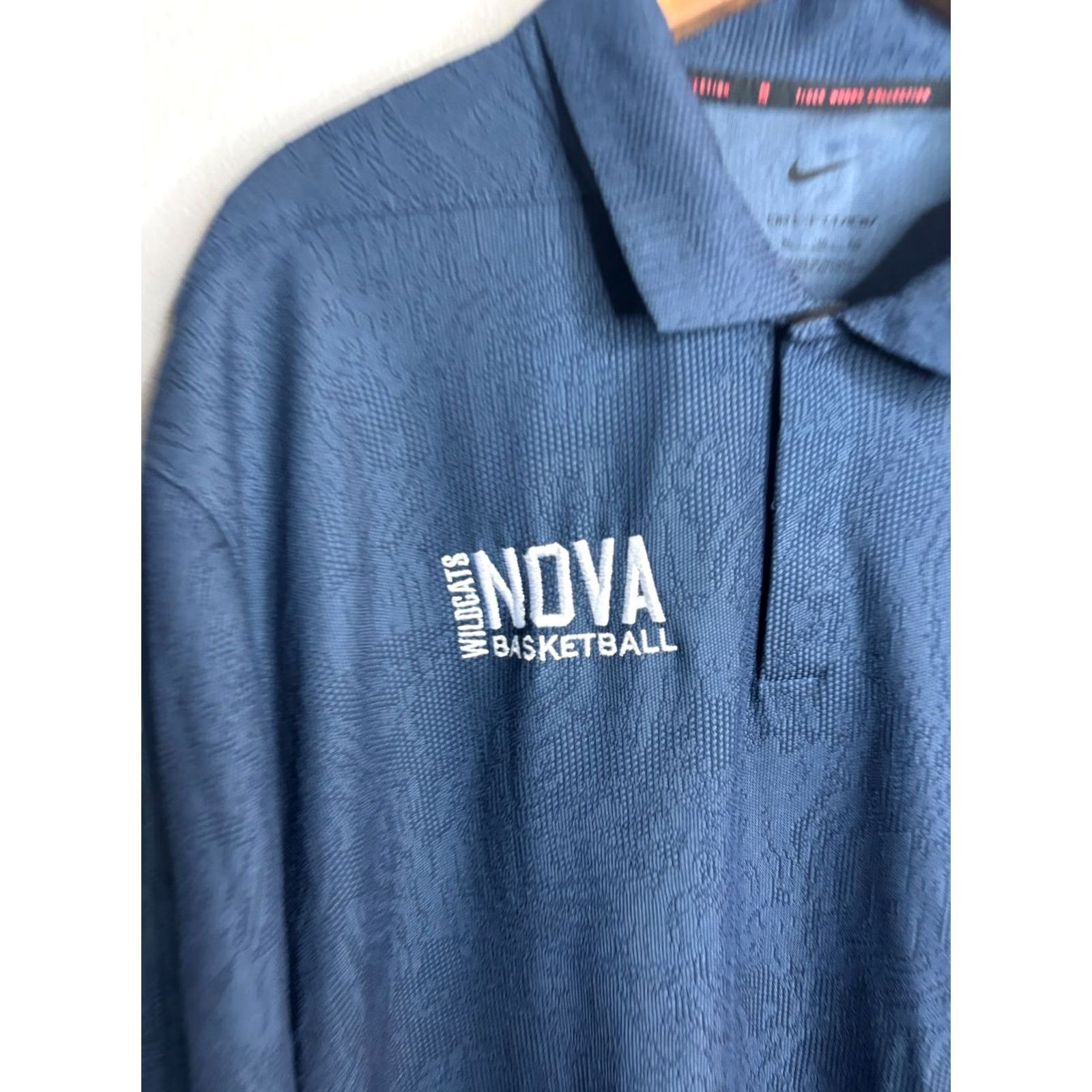Nike Nike Dri-FIT ADV Tiger Woods Golf Polo Shirt XL Blue Mens Size US XL / EU 56 / 4 - 2 Thumbnail