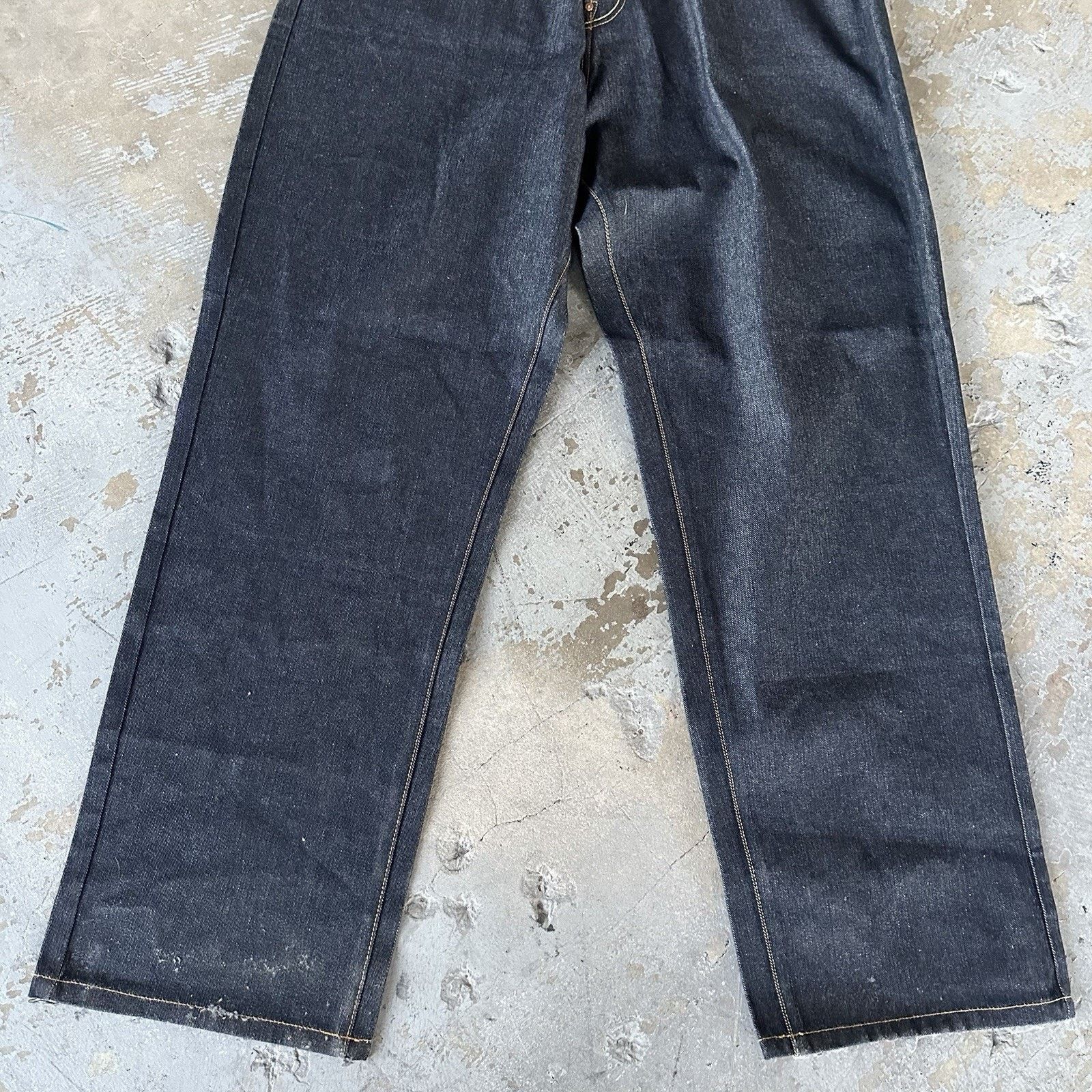Red Monkey × Vintage Vintage Y2K Red Monkey Company Bondage Girls Denim Jeans Size US 42 / EU 58 - 6 Thumbnail