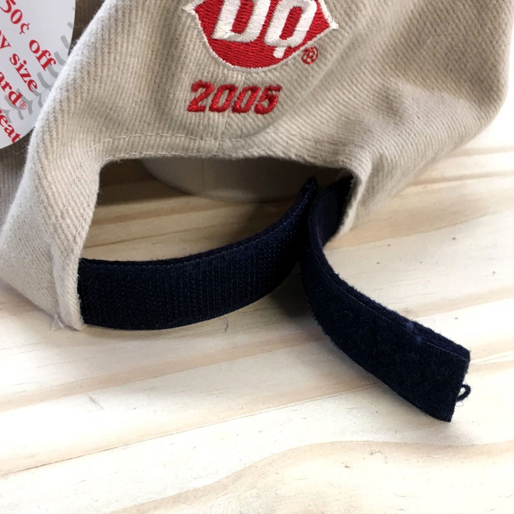 Twins Minnesota Twins Baseball Cap Hat Mens One Size Beige Cotton DQ 2005 Logo NWT Size ONE SIZE - 5 Thumbnail