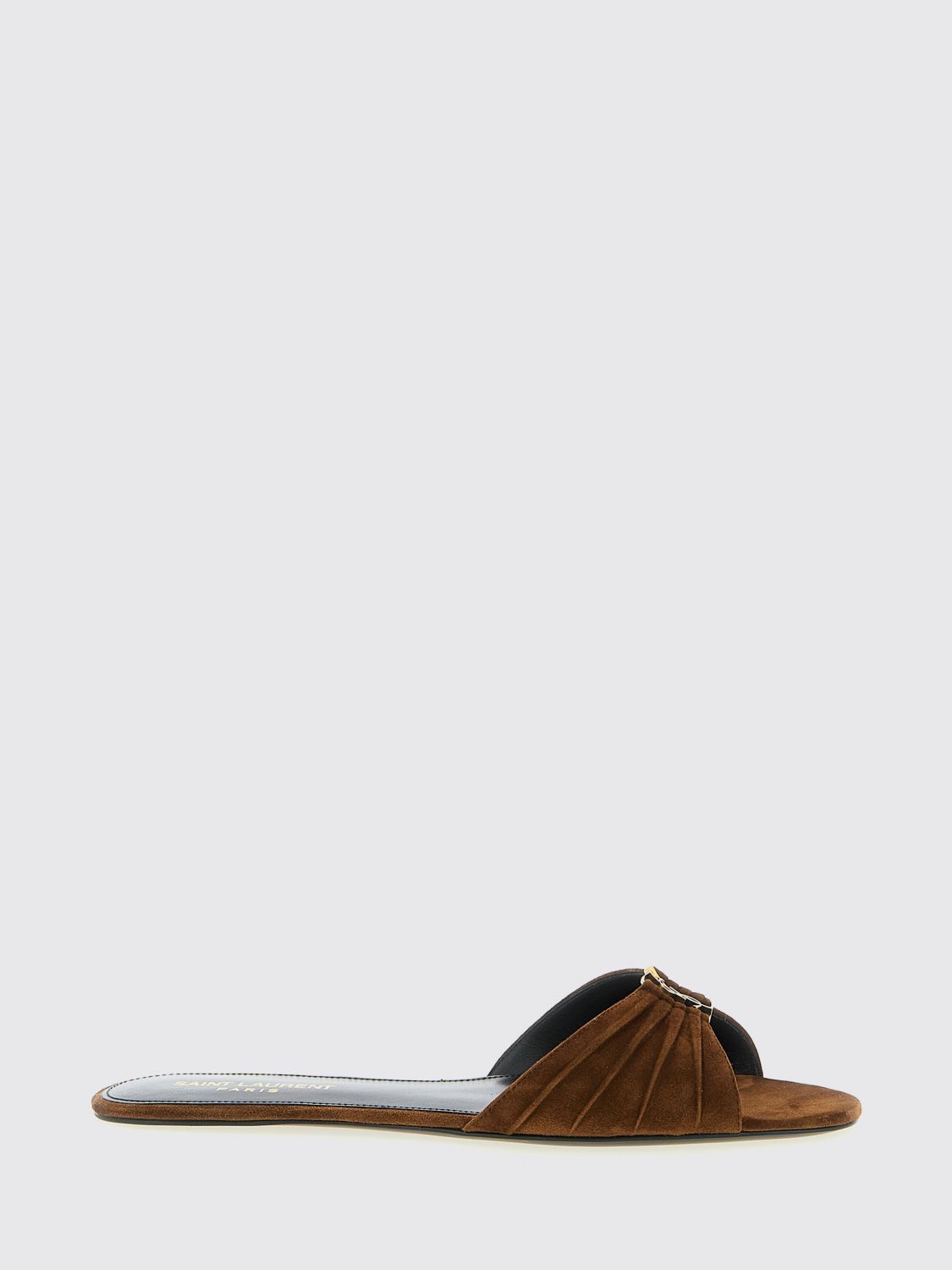 Saint Laurent Paris Saint Laurent Heeled Sandal Woman Brown Size US 8.5 / IT 38.5 - 1 Thumbnail