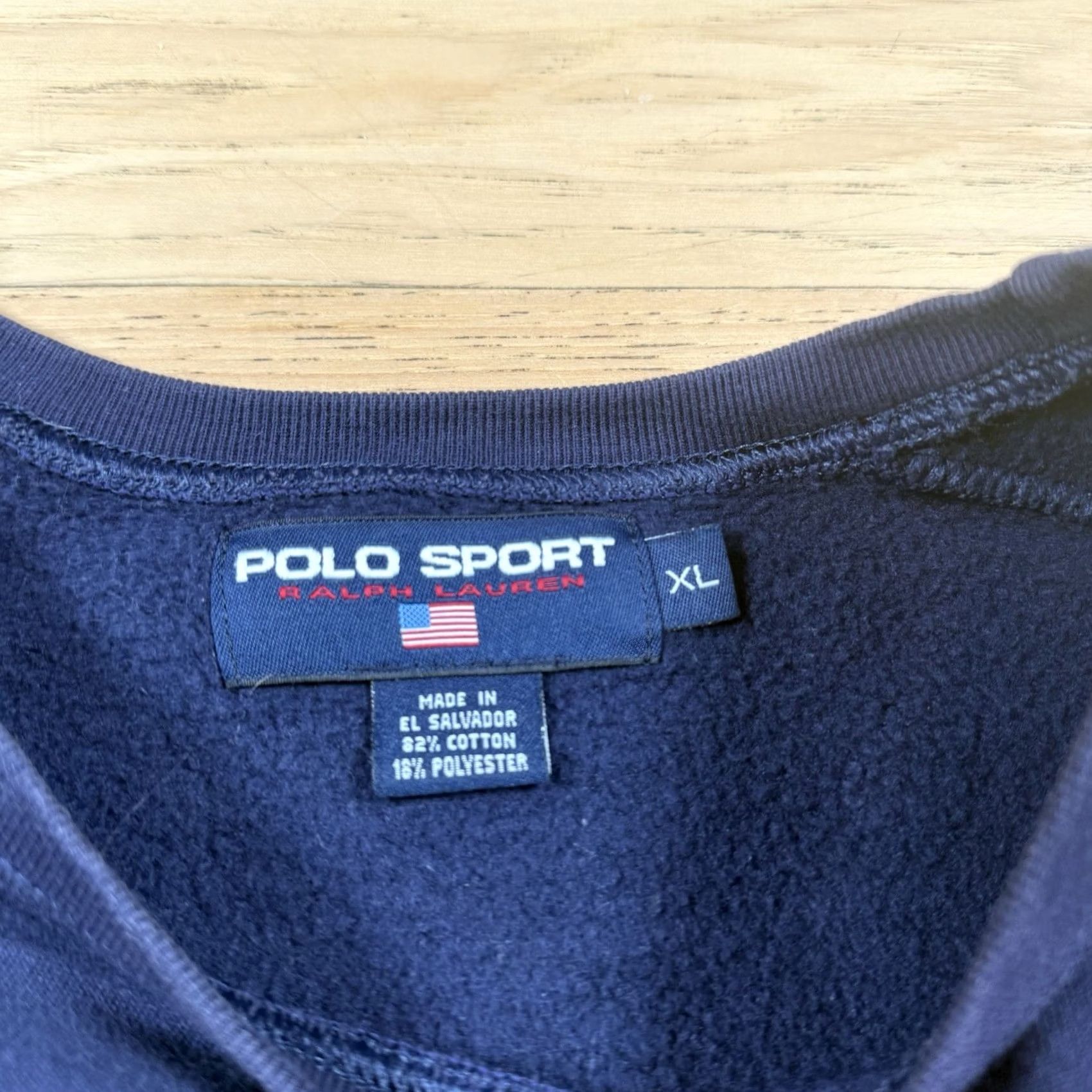 Polo Ralph Lauren VINTAGE Polo Ralph Lauren Sport Crew Neck Sweatshirt Mens XL Yellow Stripe Block Shirt Pullover Size US XL / EU 56 / 4 - 4 Thumbnail