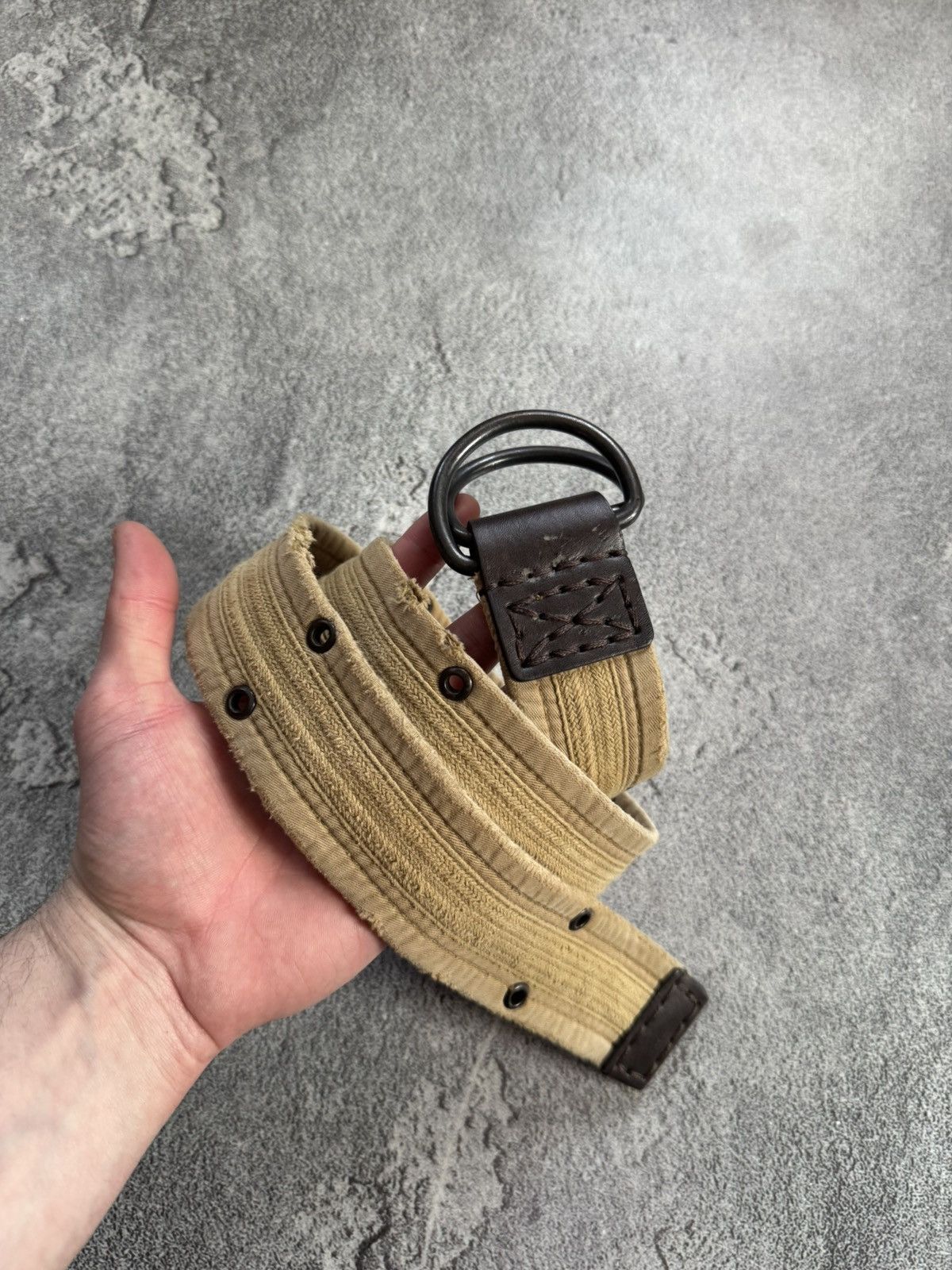 Abercrombie & Fitch Abercrombie & Fitch distressed style belt military LGB Y2K Size ONE SIZE - 5 Thumbnail