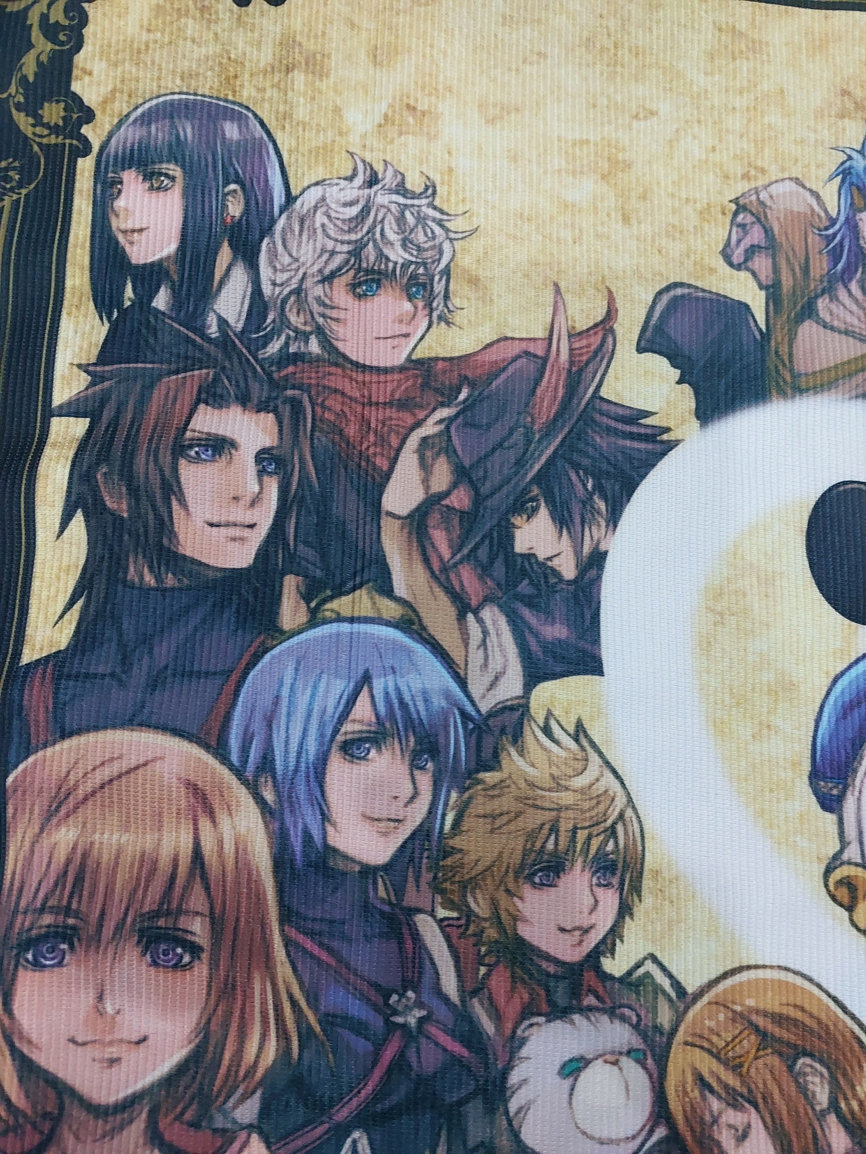 Disney × Playstation × Vintage KINGDOM HEARTS DISPLAY TOWEL Size ONE SIZE - 17 Thumbnail